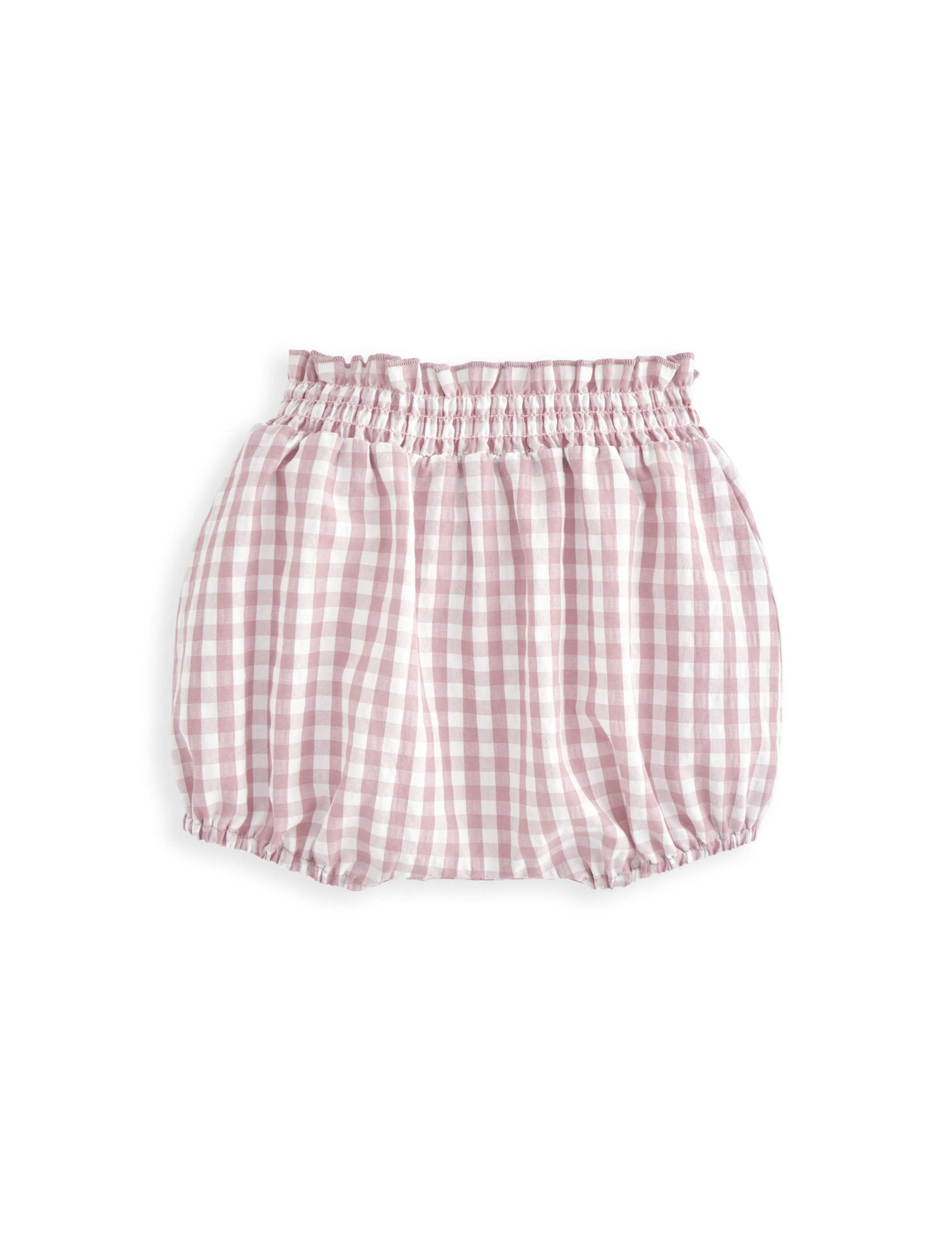 2pc Cotton Blend Check Top & Bottom Outfit (0-3 Yrs) 5 of 5