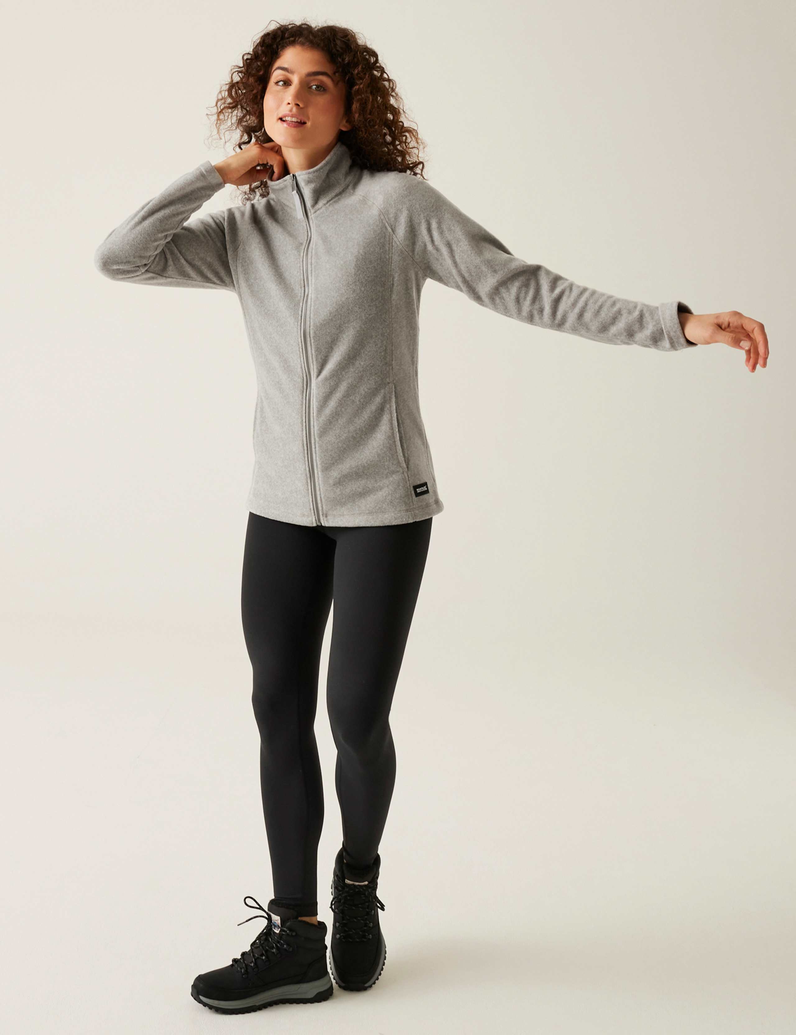 Mayse Zip Up Funnel Neck Fleece 4 of 6