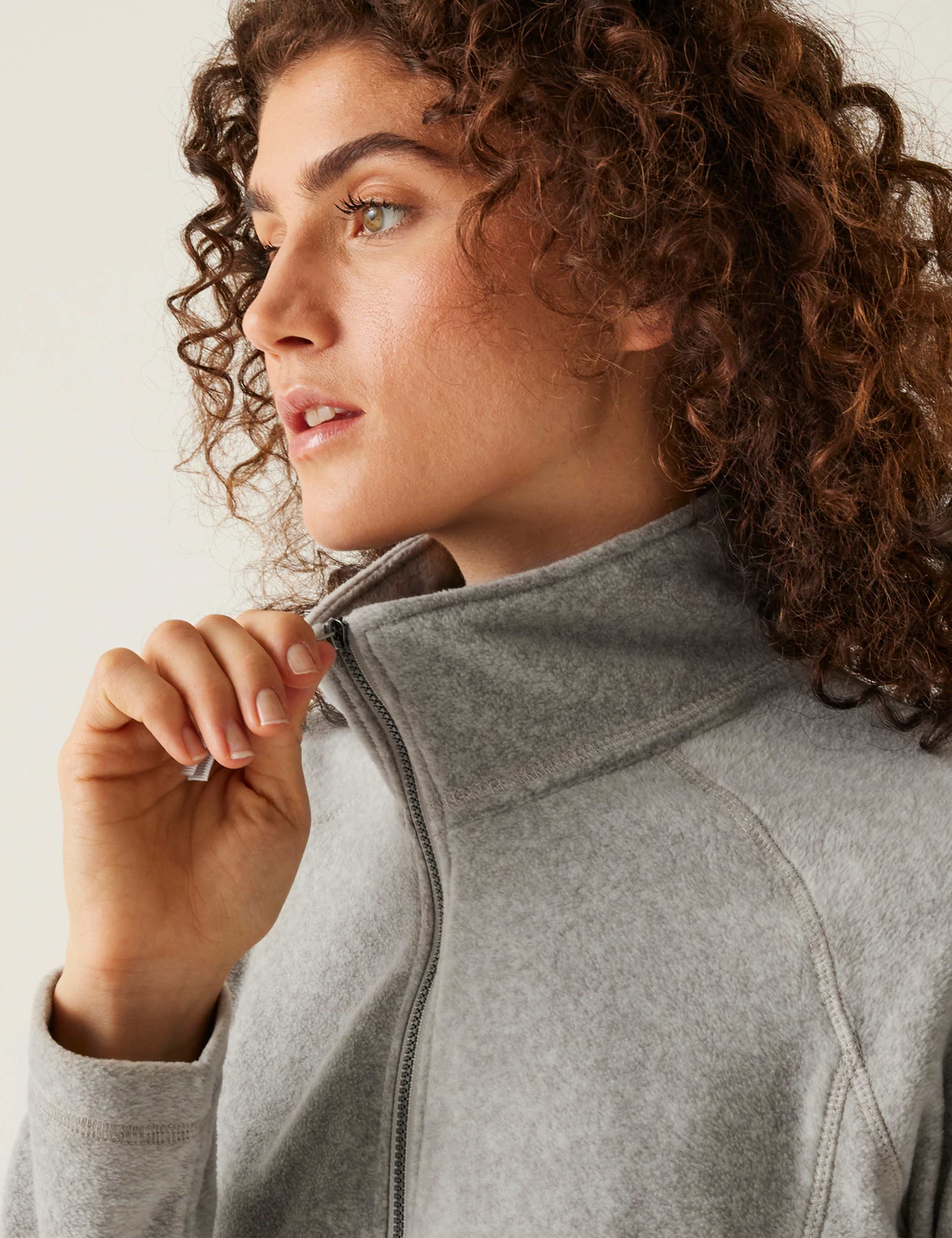 Mayse Zip Up Funnel Neck Fleece 5 of 6