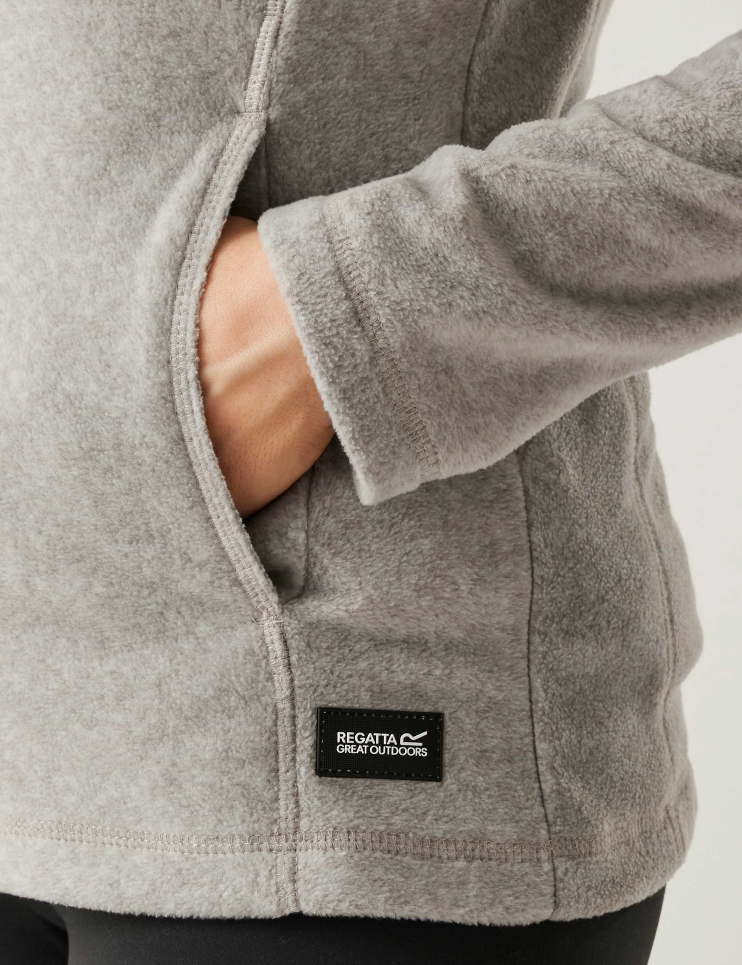 Mayse Zip Up Funnel Neck Fleece 6 of 6