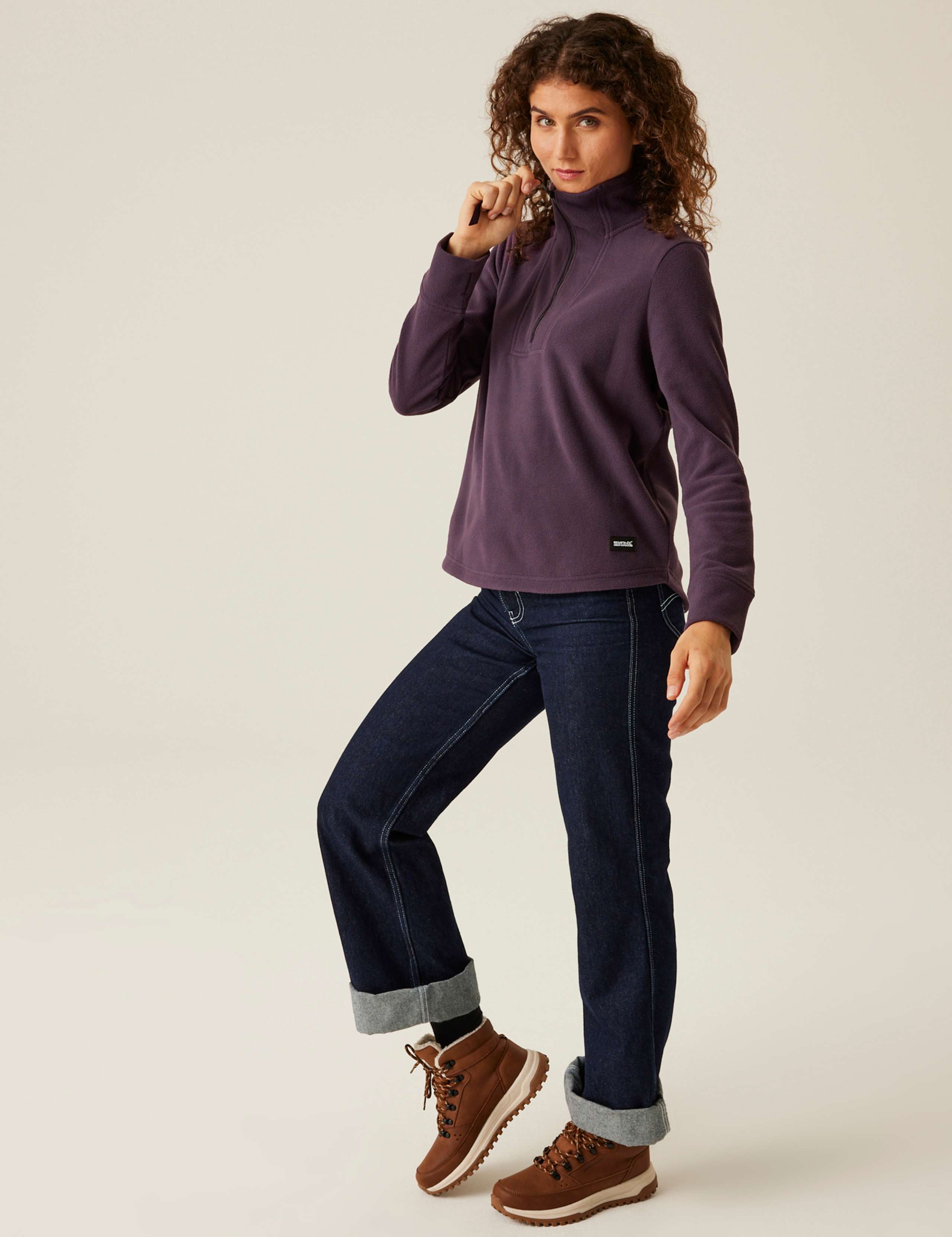 Juliette Funnel Neck Half Zip Fleece 4 of 5