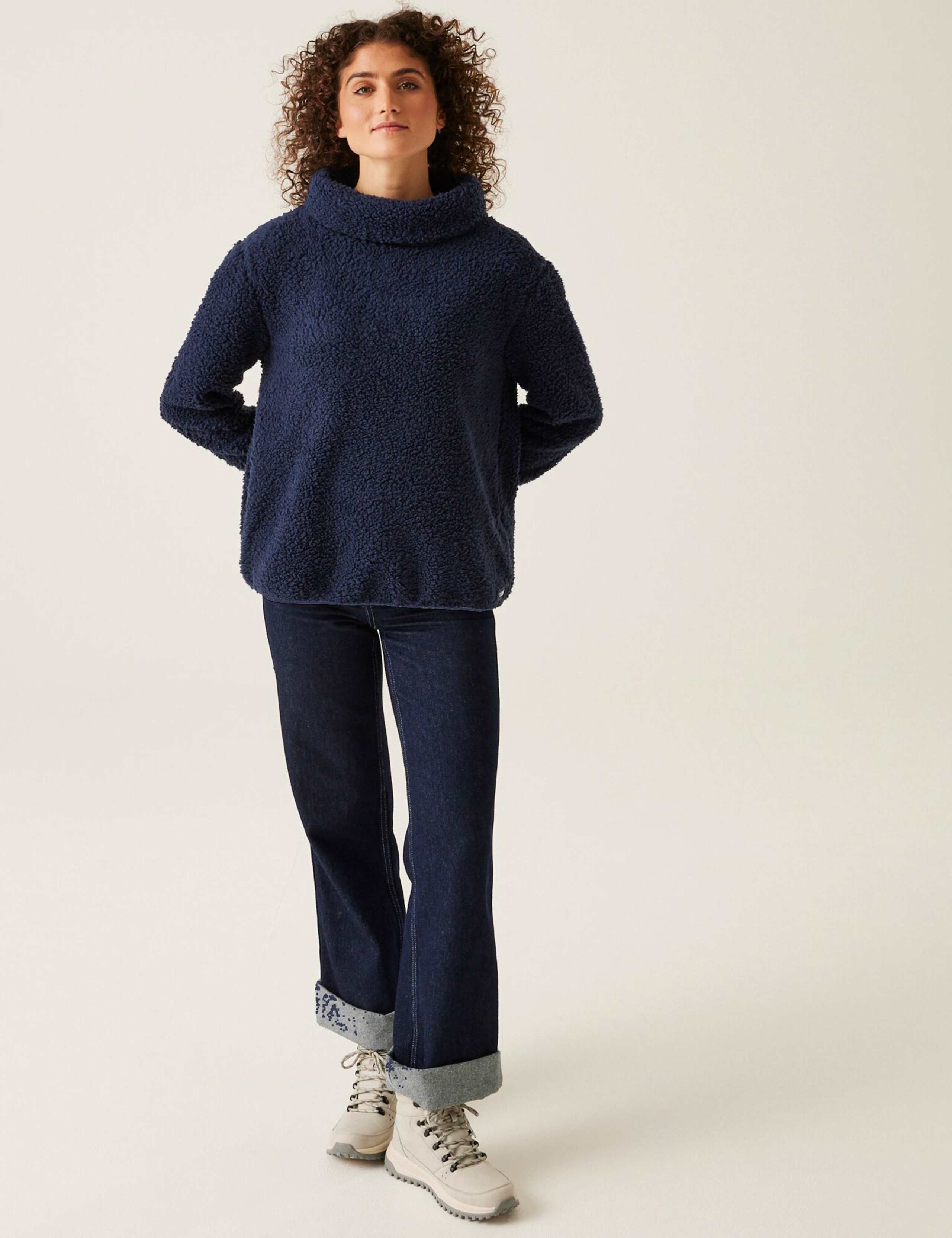 Ria Textured Funnel Neck Fleece 4 of 5