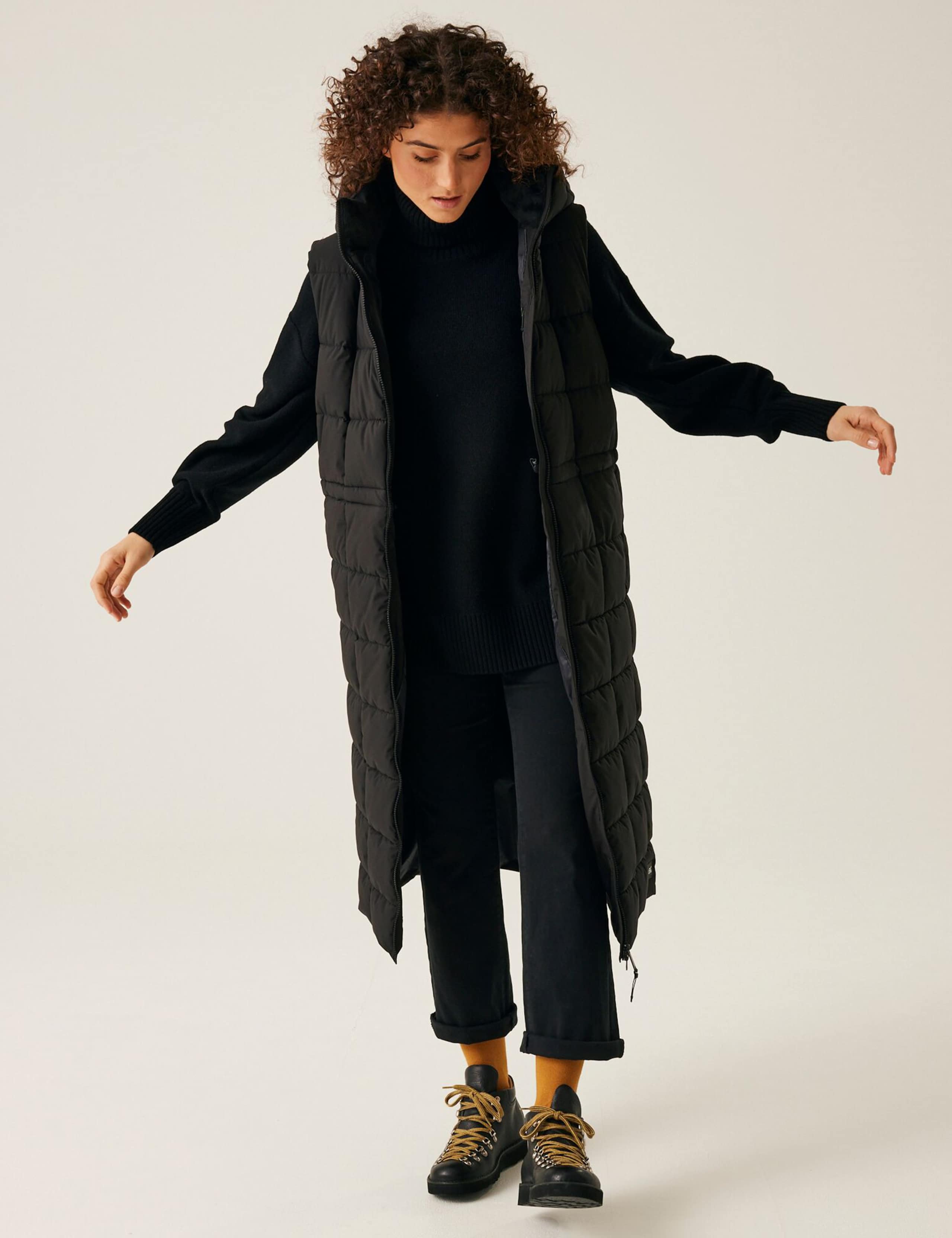 Leandra Hooded Quilted Longline Gilet 4 of 6