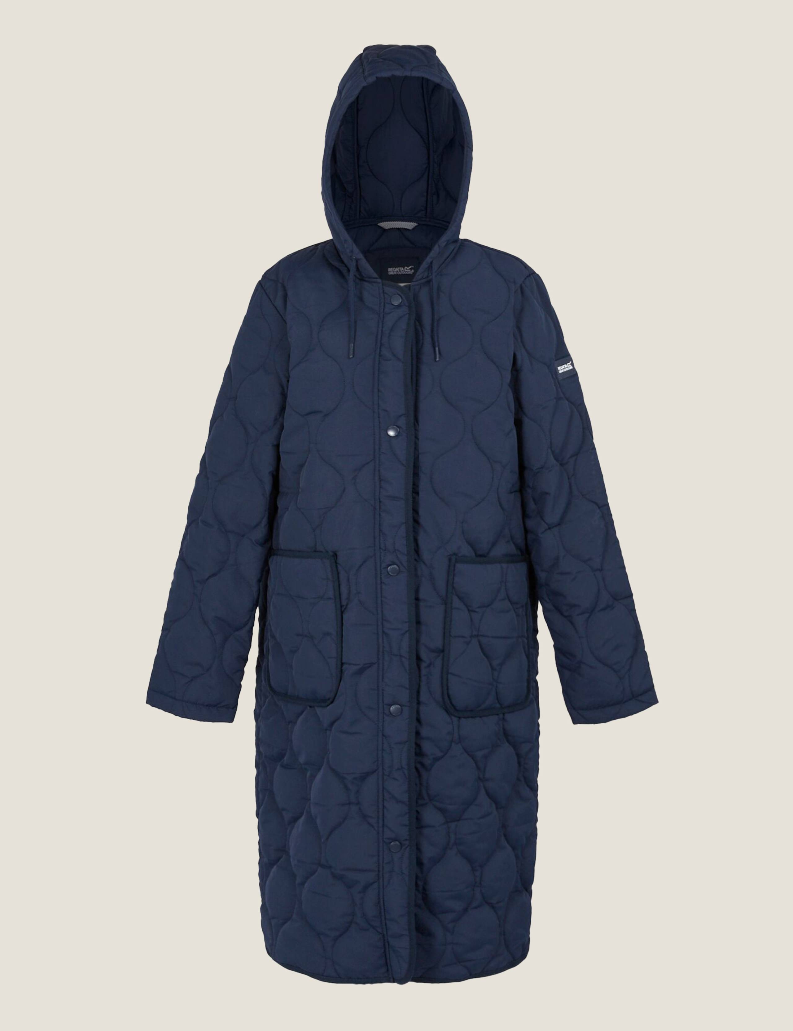 Jaycee II Quilted Hooded Longline Coat 2 of 7