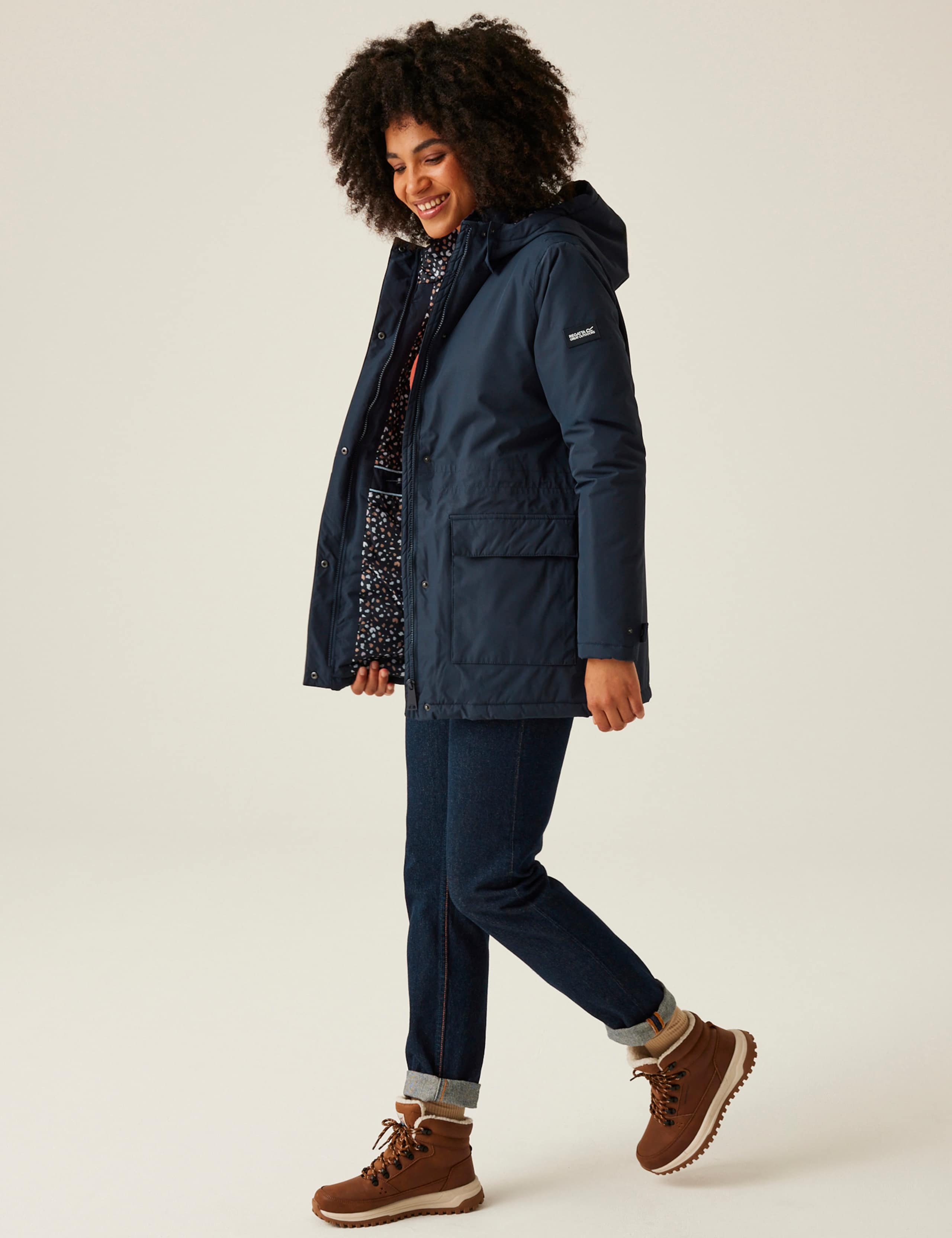 Mireya Hooded Rain Jacket 3 of 7