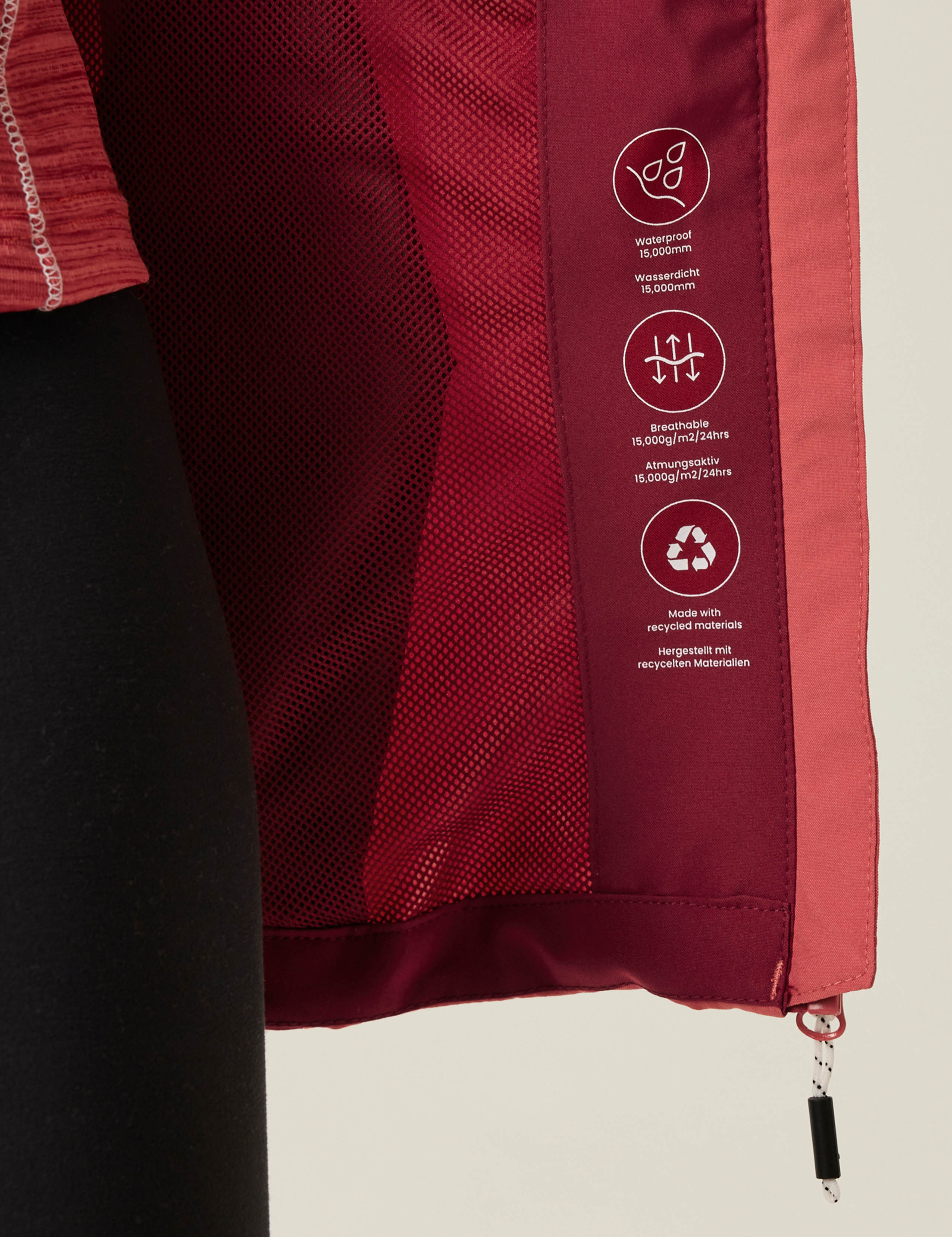 Birchdale Waterproof Hooded Rain Jacket 6 of 10