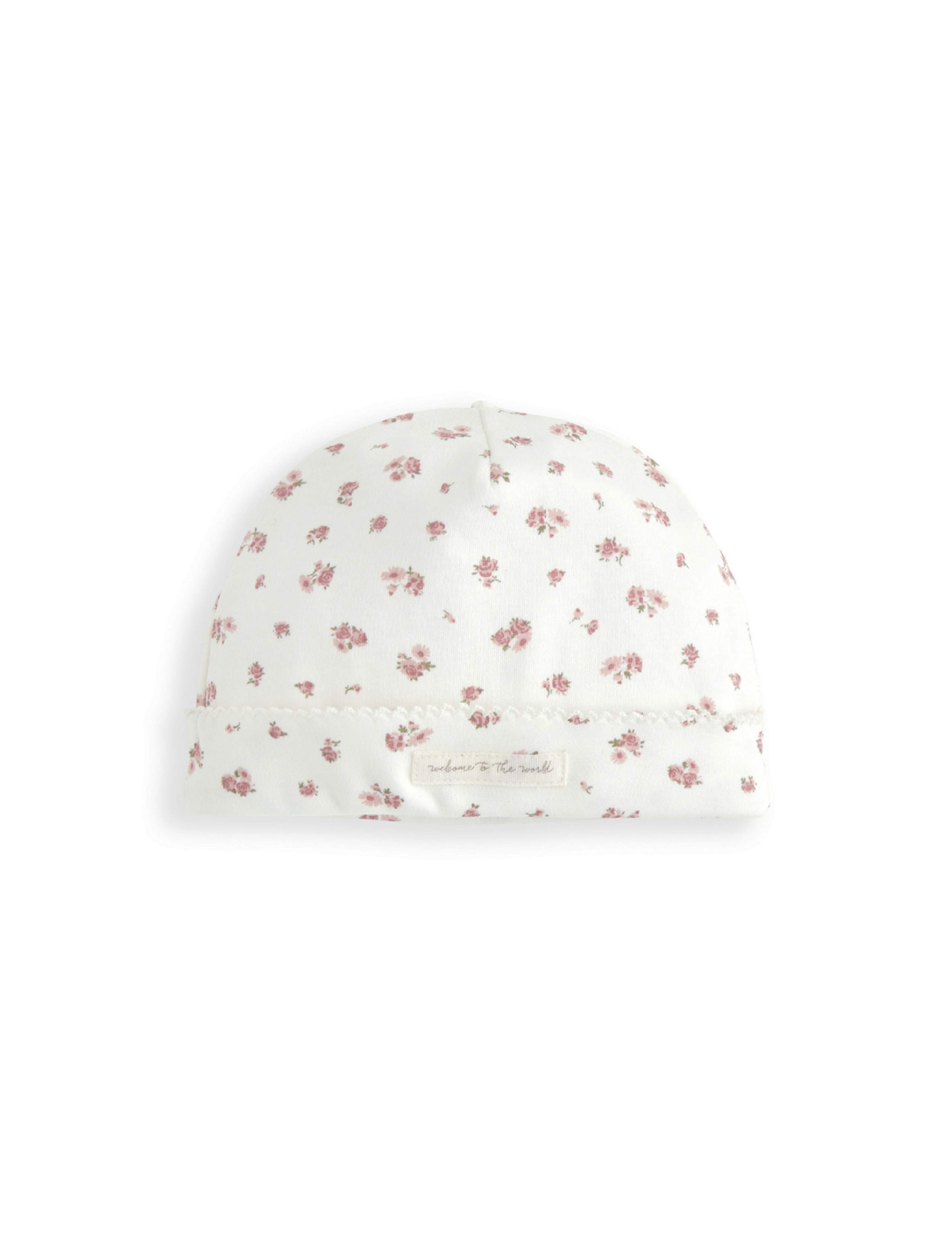 5pc Pure Cotton Floral Starter Set (0-12 Mths) 4 of 7