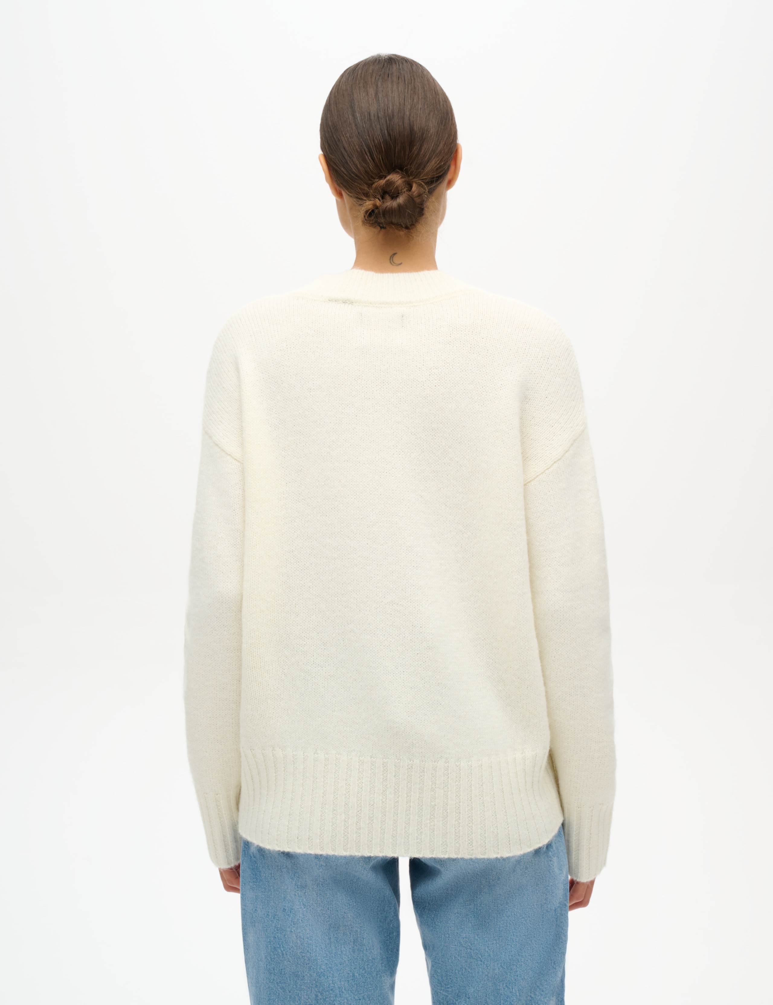 V-Neck Relaxed Jumper with Wool 3 of 7