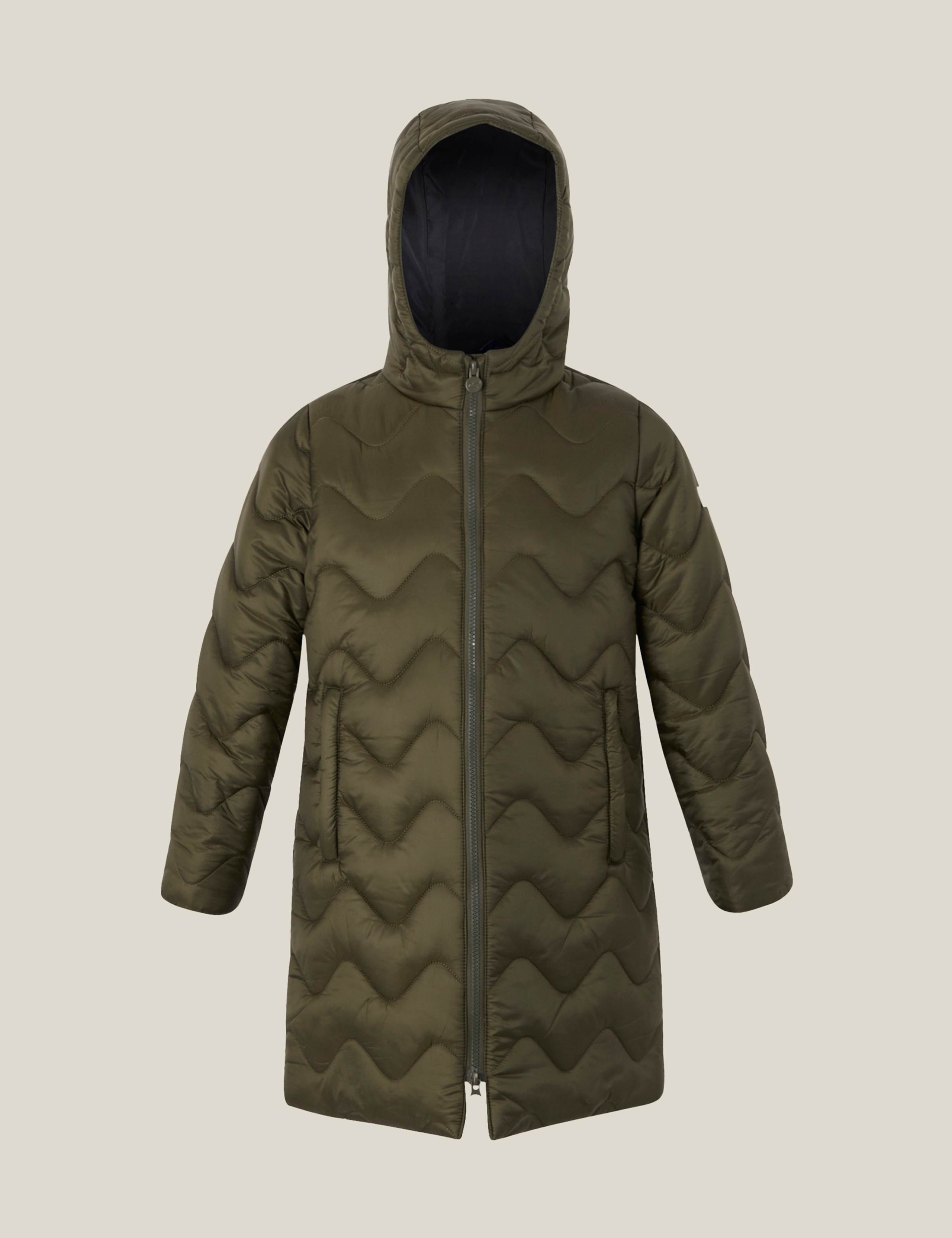 Cambrie Hooded Padded Coat (3-14 Yrs) 2 of 5