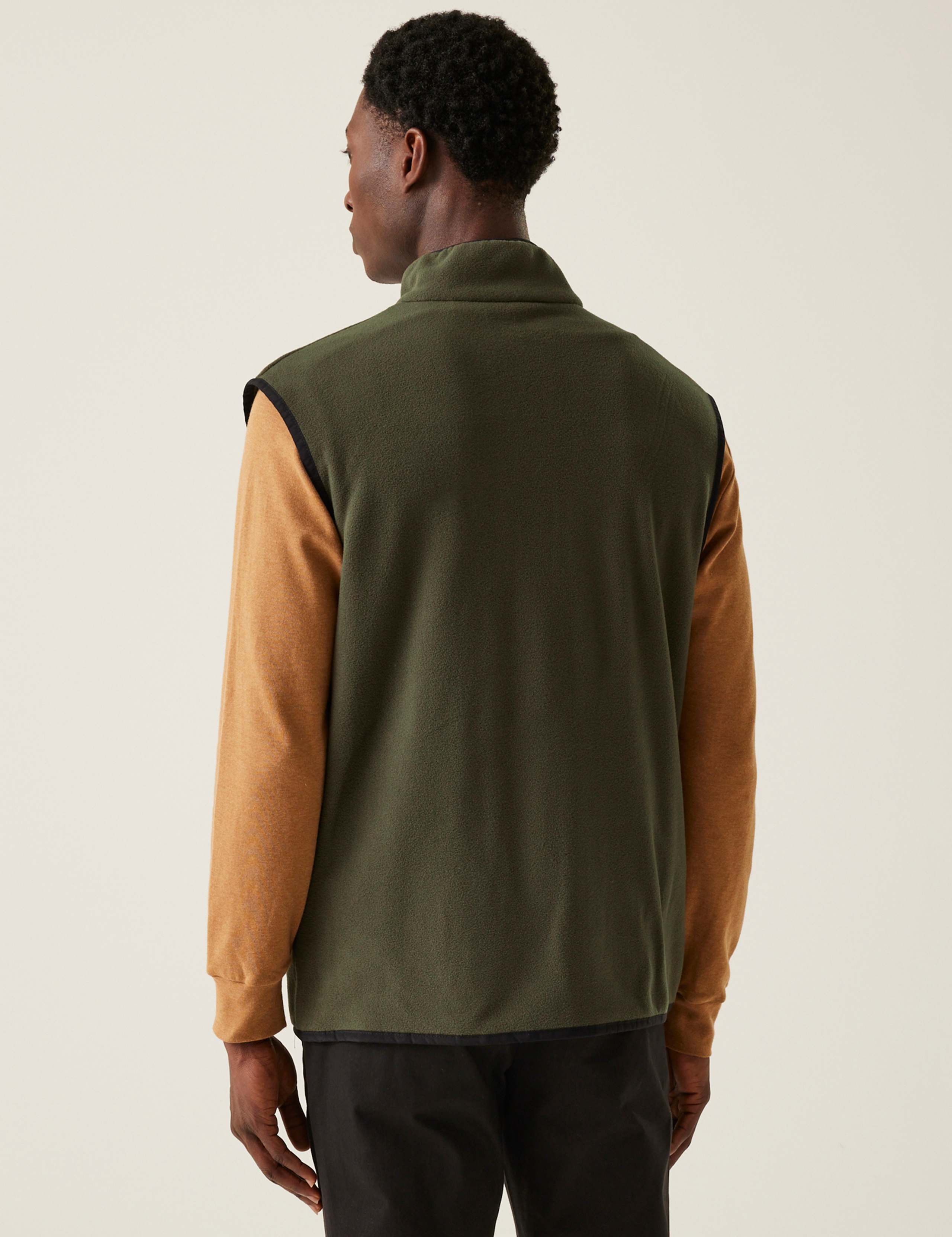 Frankie Fleece Funnel Neck Zip Up Gilet 4 of 6