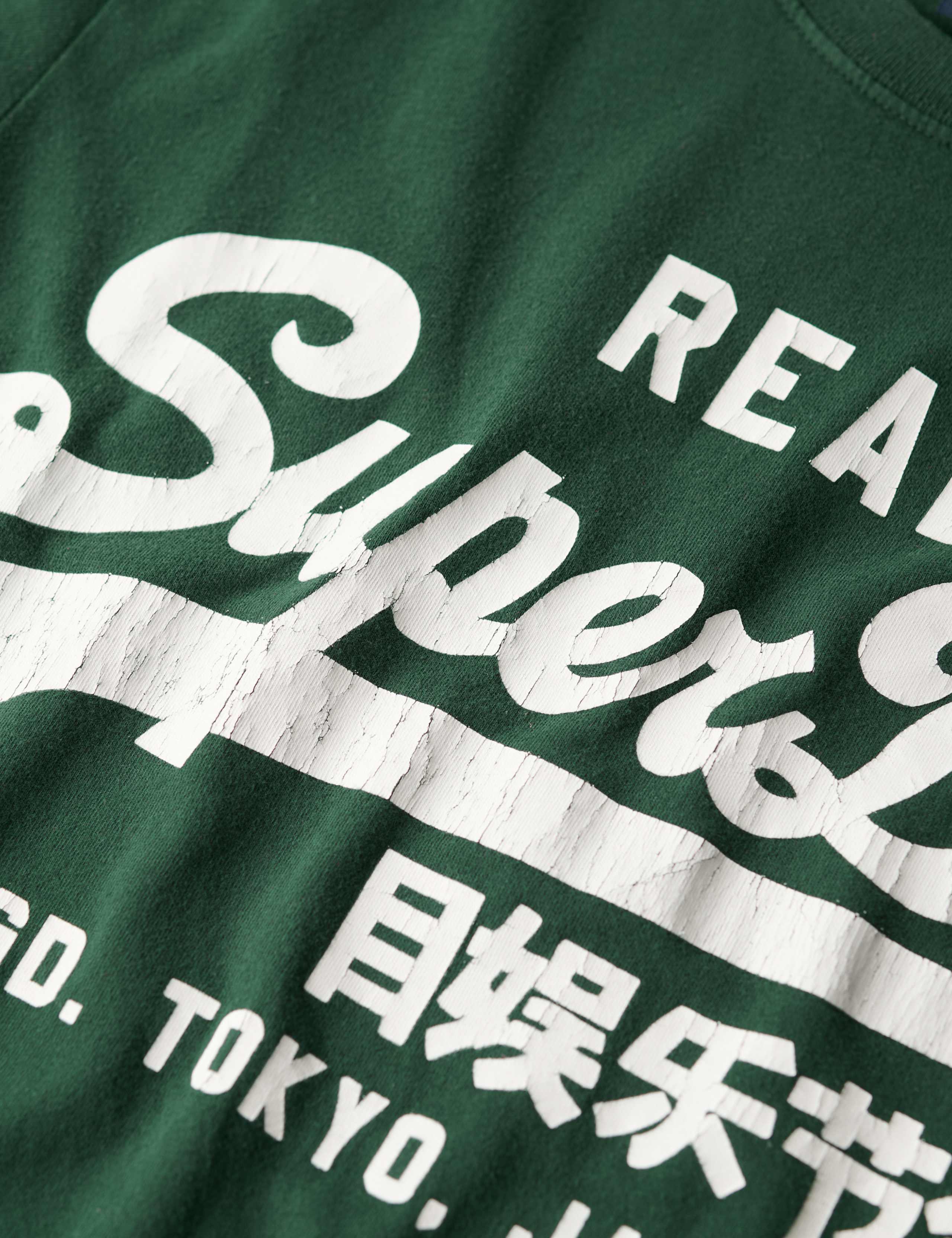 Superdry Great Outdoor Chest Graphic – Maglietta Uomo A Maniche Corte, Colore Rum Raisin Brown, Taglia XL