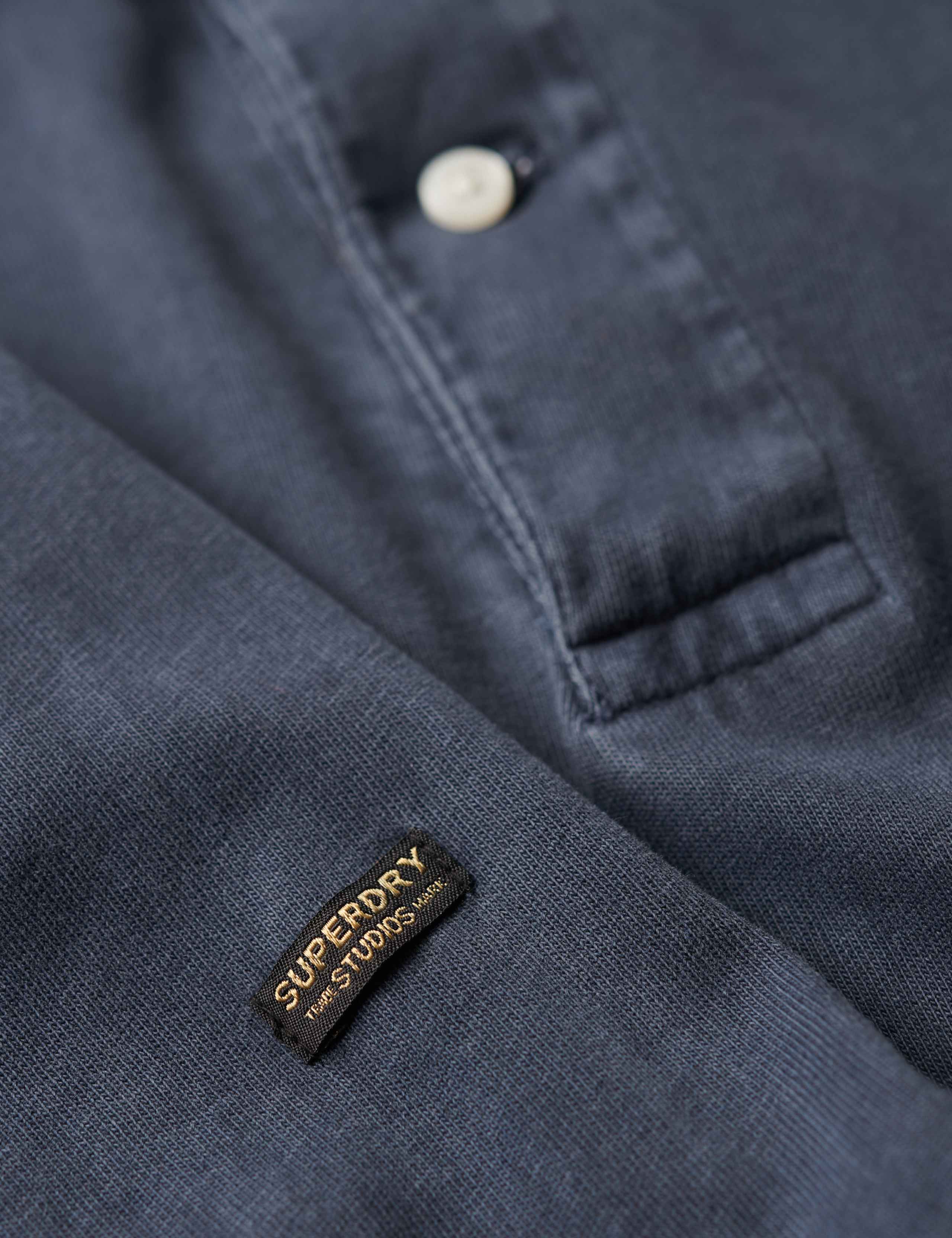 Pure Cotton Long Sleeve Polo Shirt 5 of 5