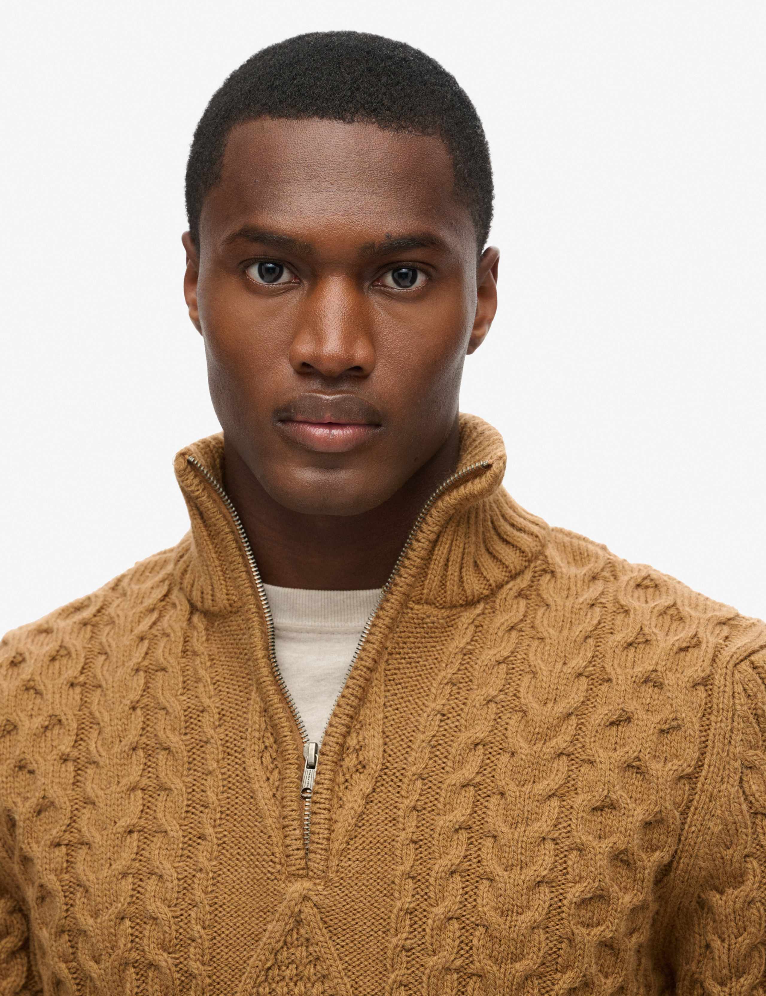 Wool Blend Half Zip Jumper 3 of 5