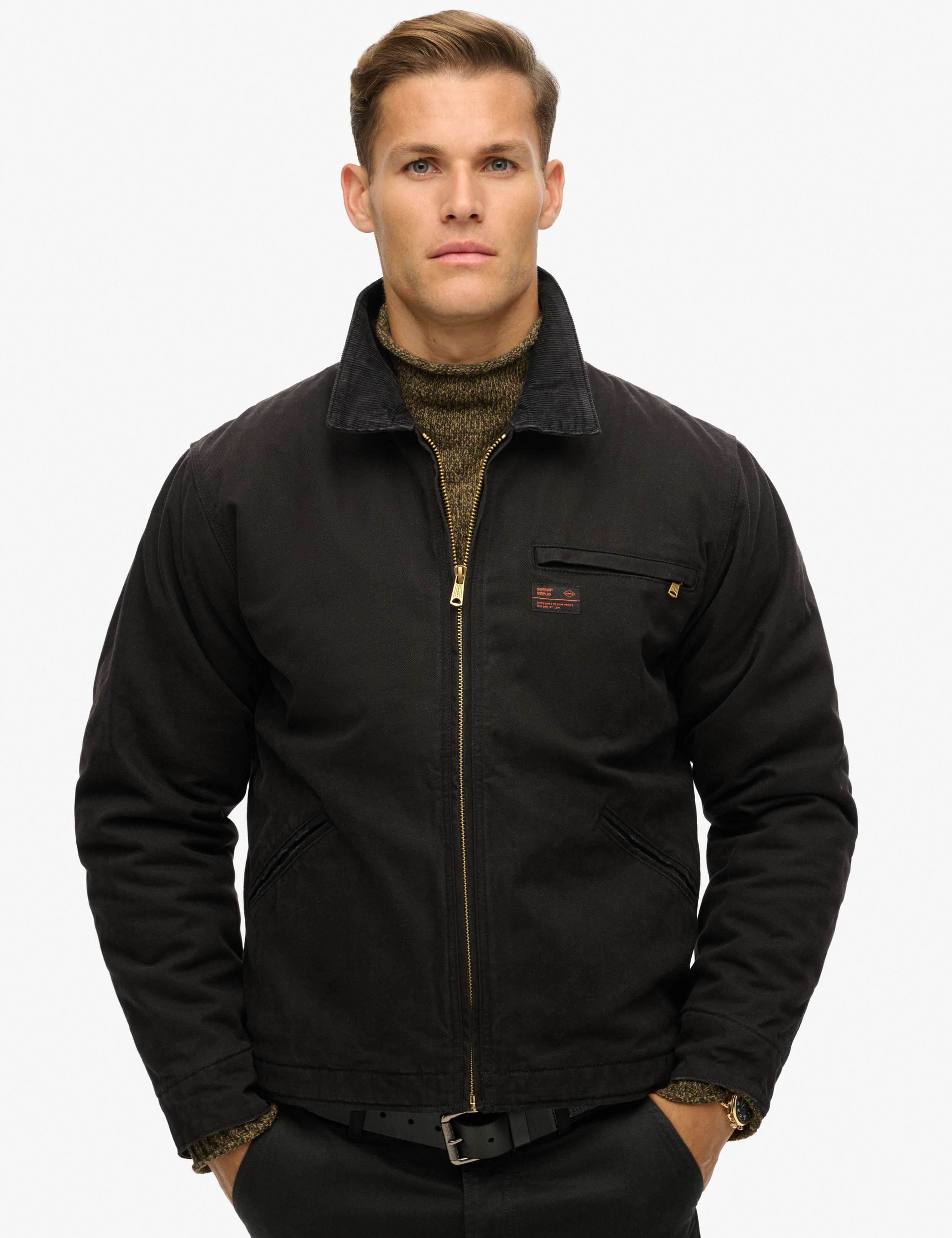 Pure Cotton Harrington Jacket 1 of 7