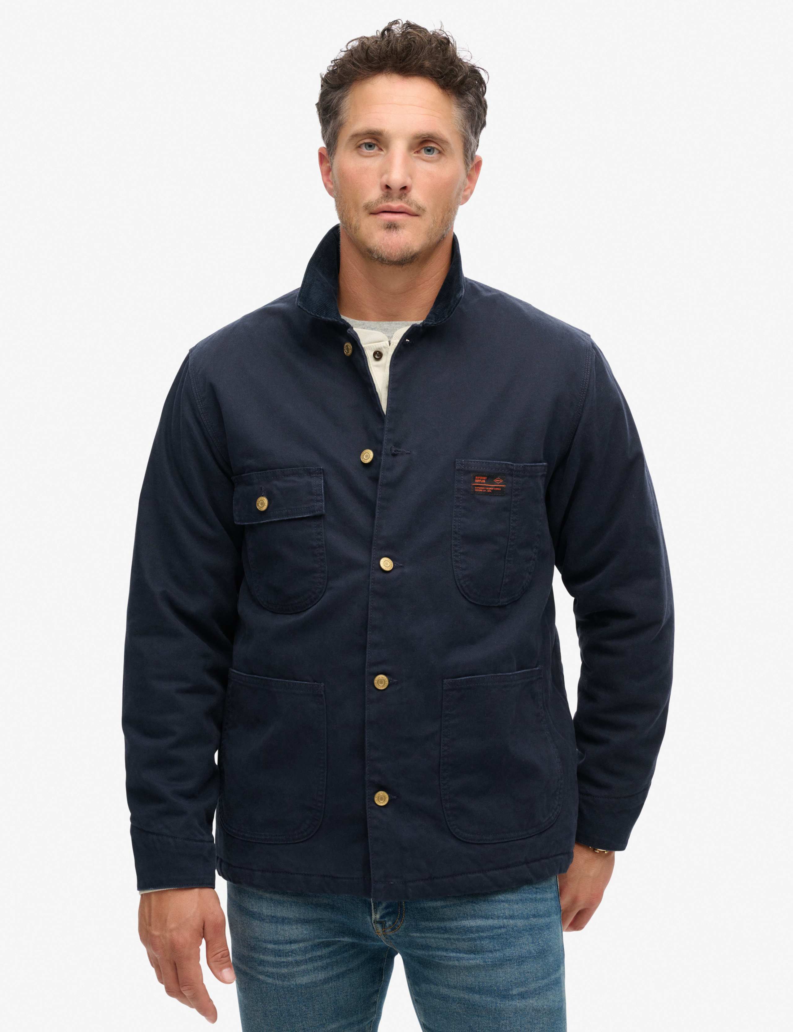 Pure Cotton Utility Chore Jacket 2 of 7