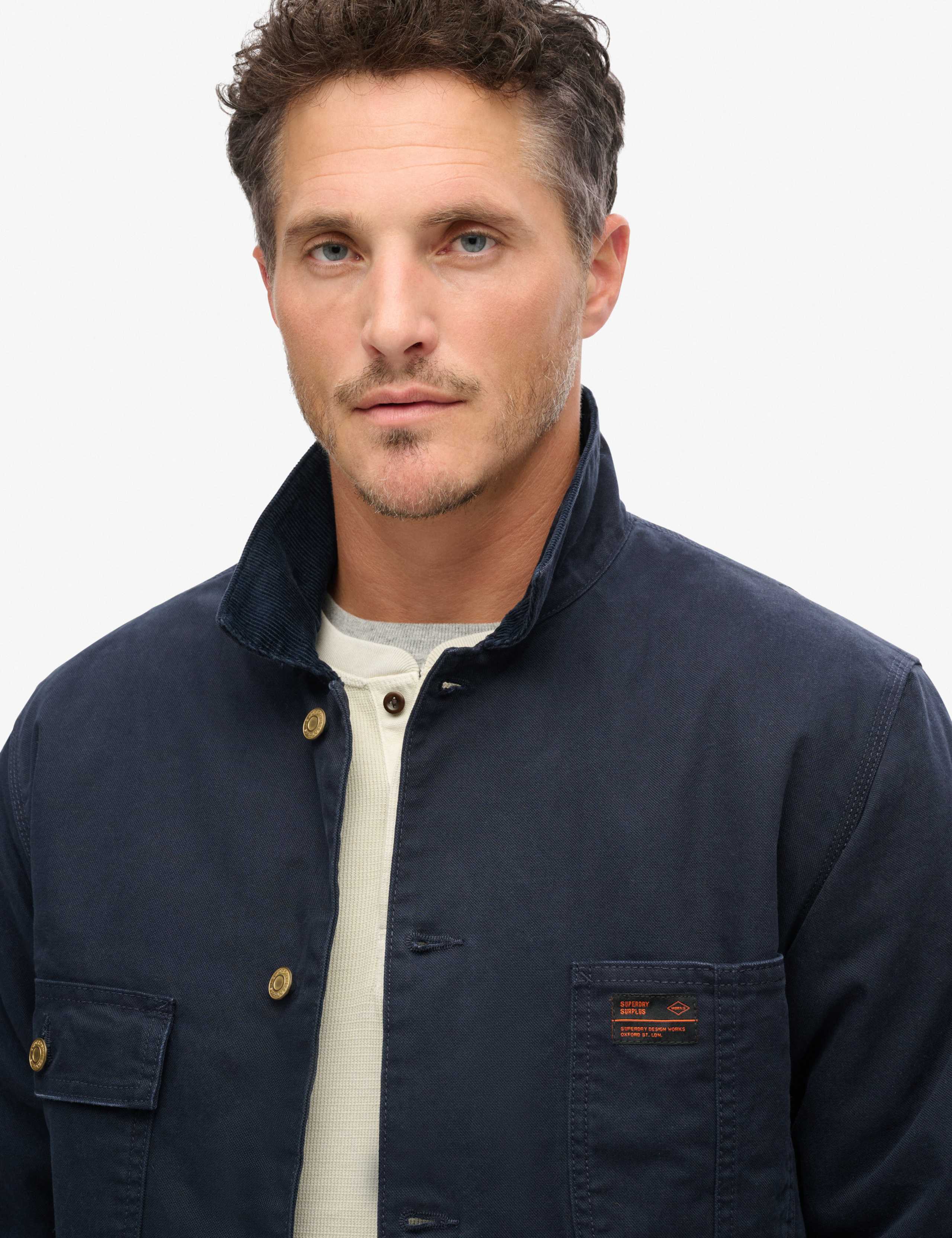 Pure Cotton Utility Chore Jacket 4 of 7