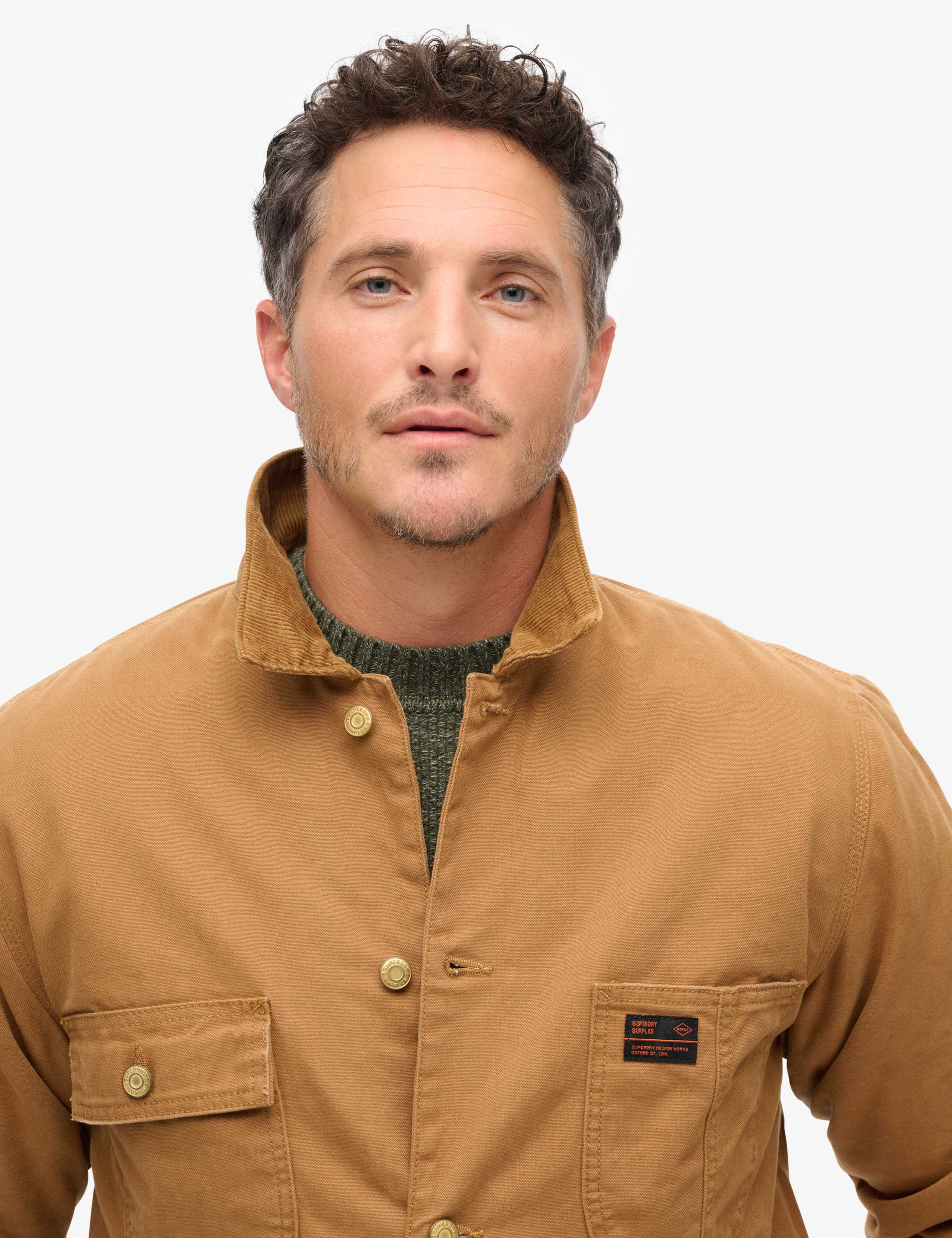 Pure Cotton Utility Chore Jacket 4 of 6