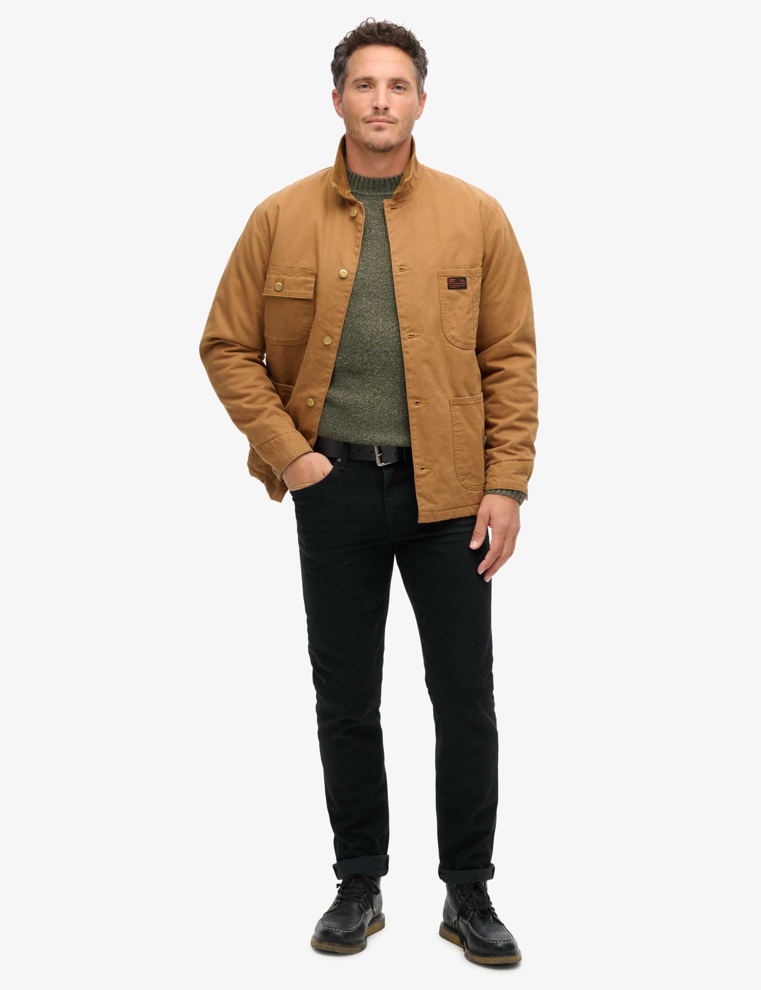 Pure Cotton Utility Chore Jacket 5 of 6