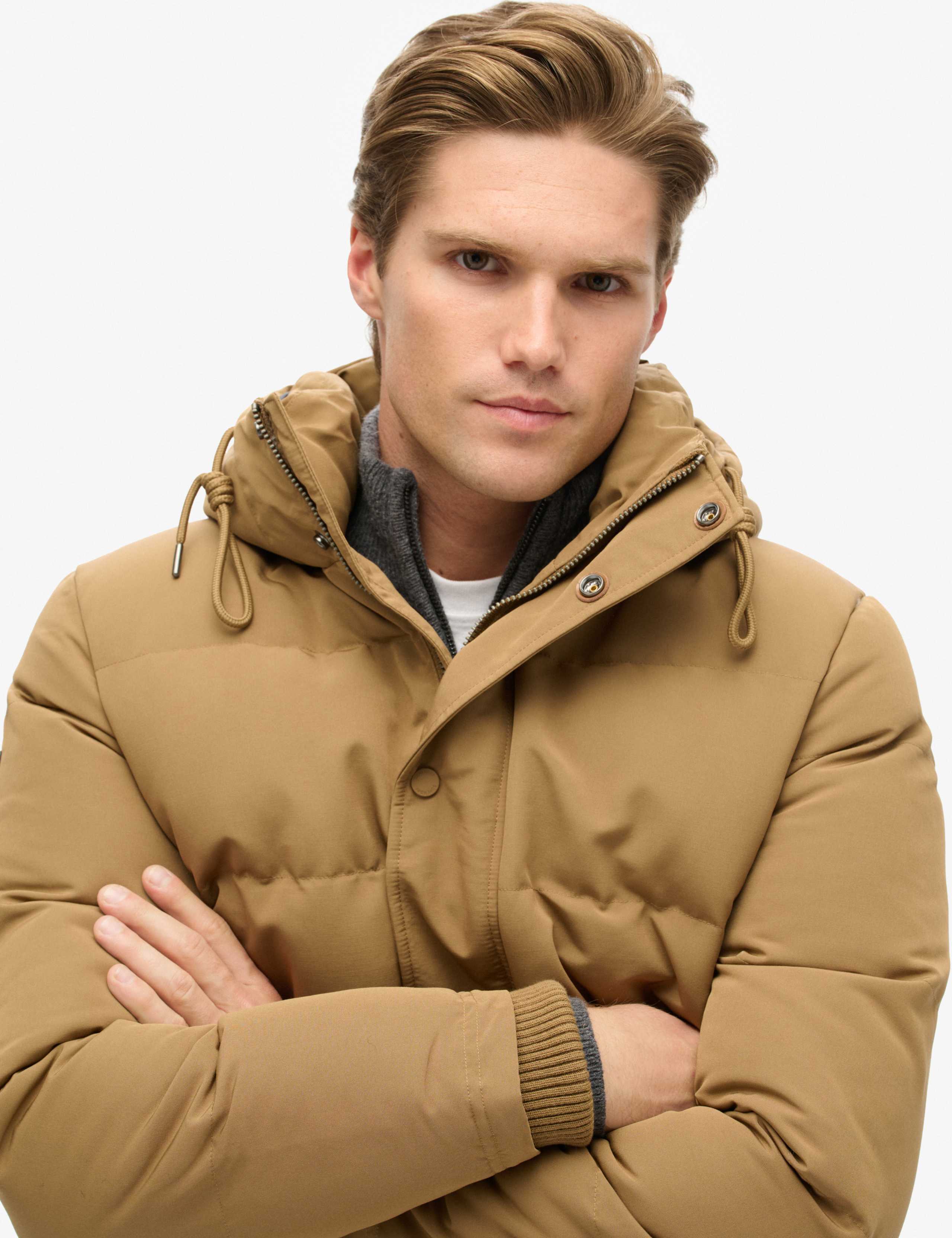 Hooded Padded Puffer Jacket 3 of 6