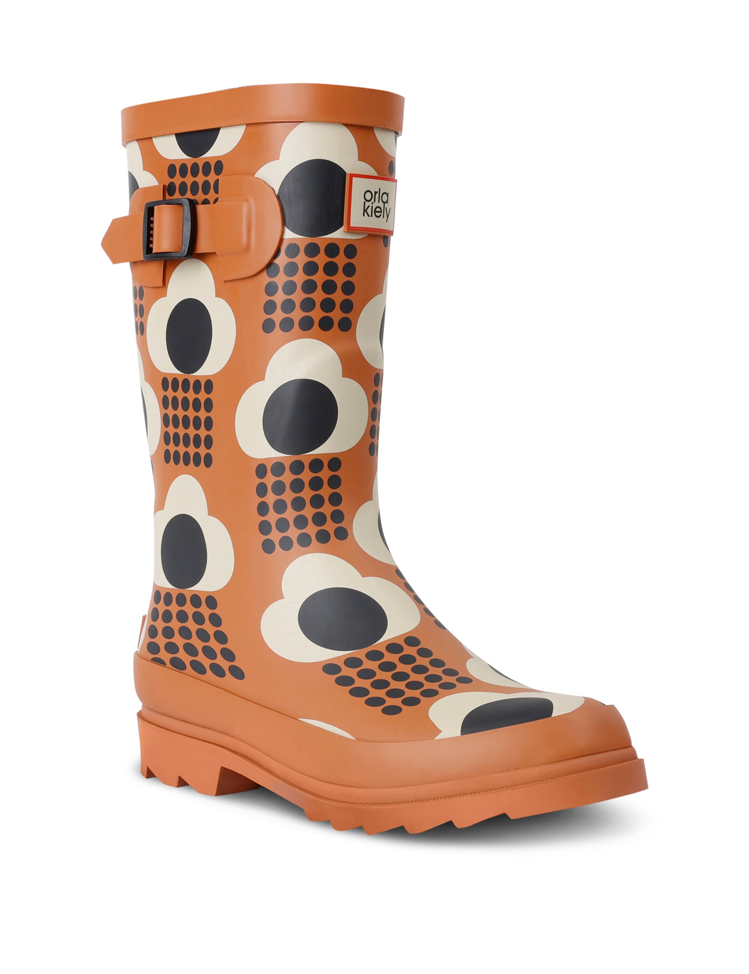 Orla Kiely Printed Floral Quarter Wellies 4 of 6