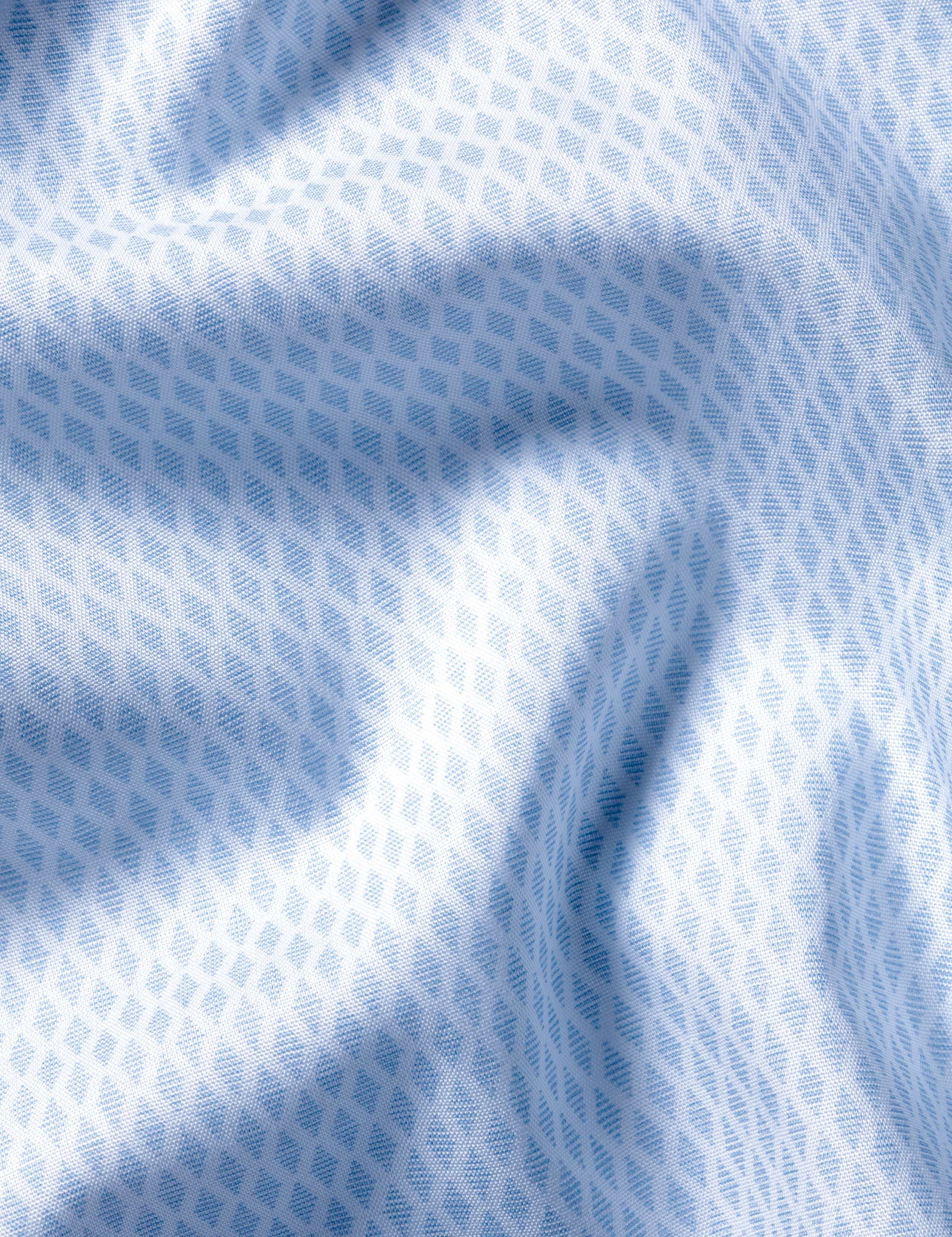 Slim Fit Non Iron Pure Cotton Diamond Shirt 6 of 6
