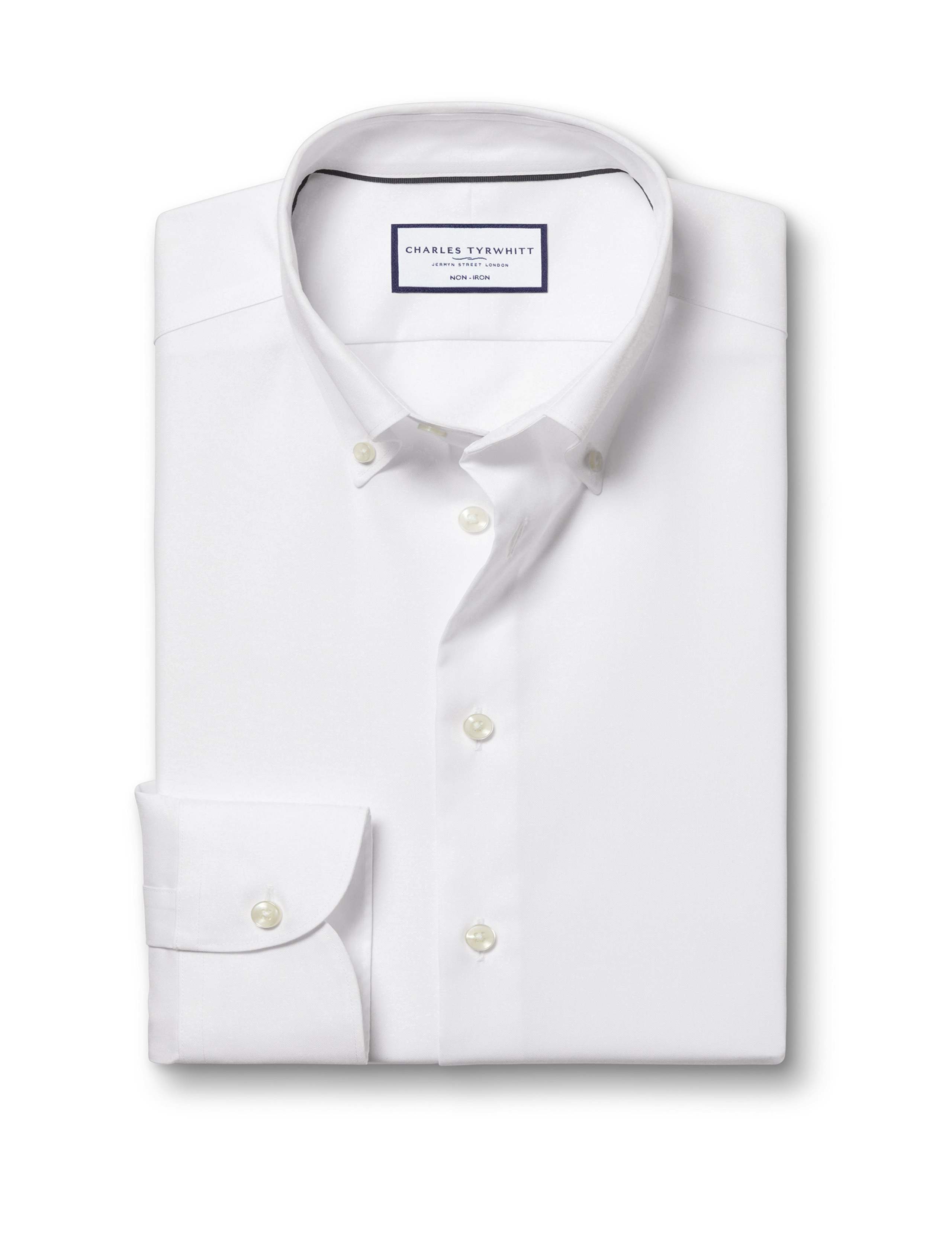 Non Iron Pure Cotton Oxford Shirt 2 of 6