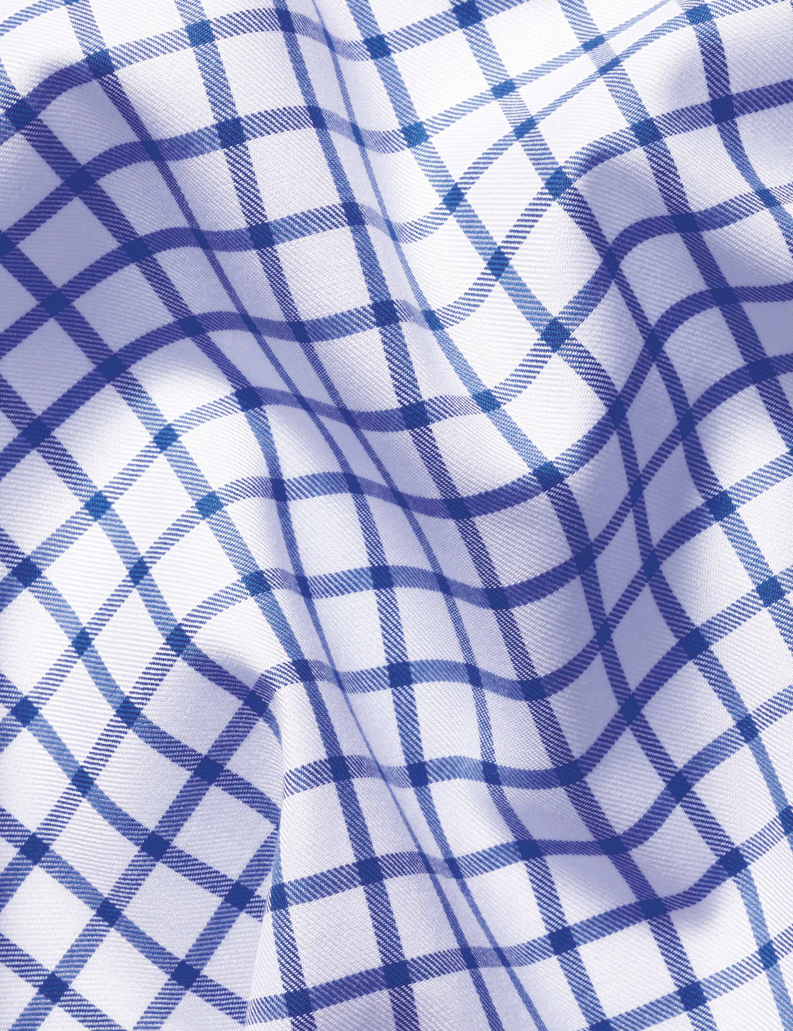 Non Iron Pure Cotton Twill Check Oxford Shirt 5 of 6