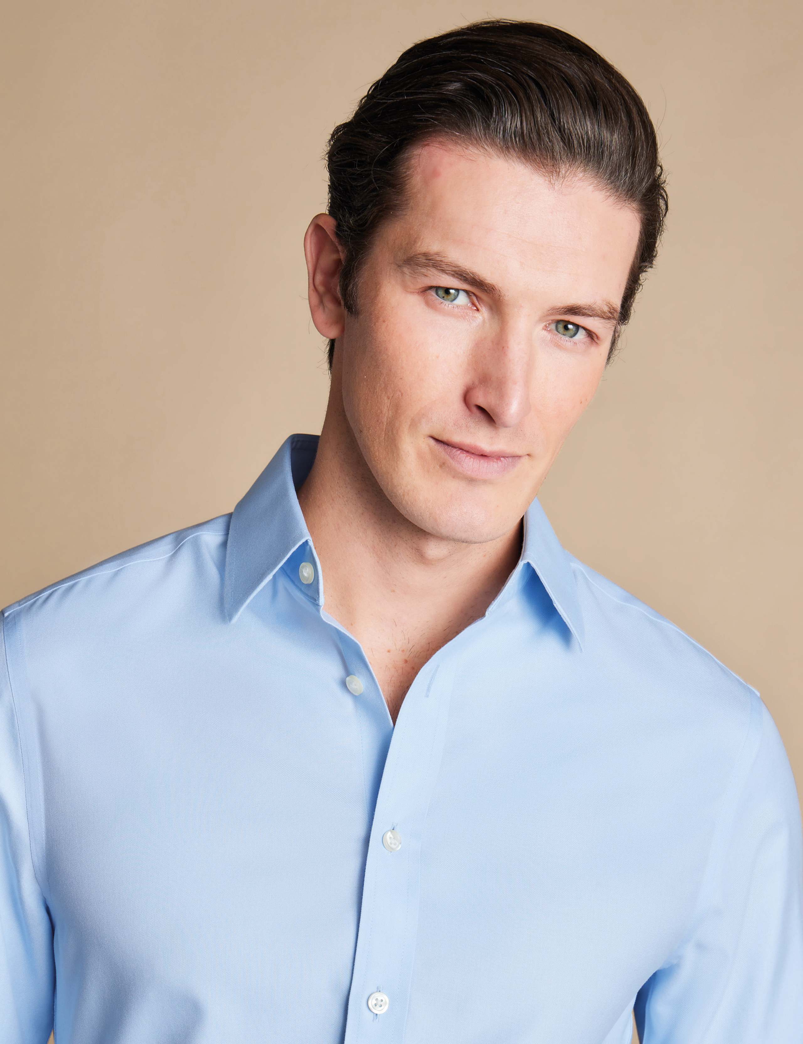 Regular Fit Non Iron Pure Cotton Twill Shirt 3 of 6