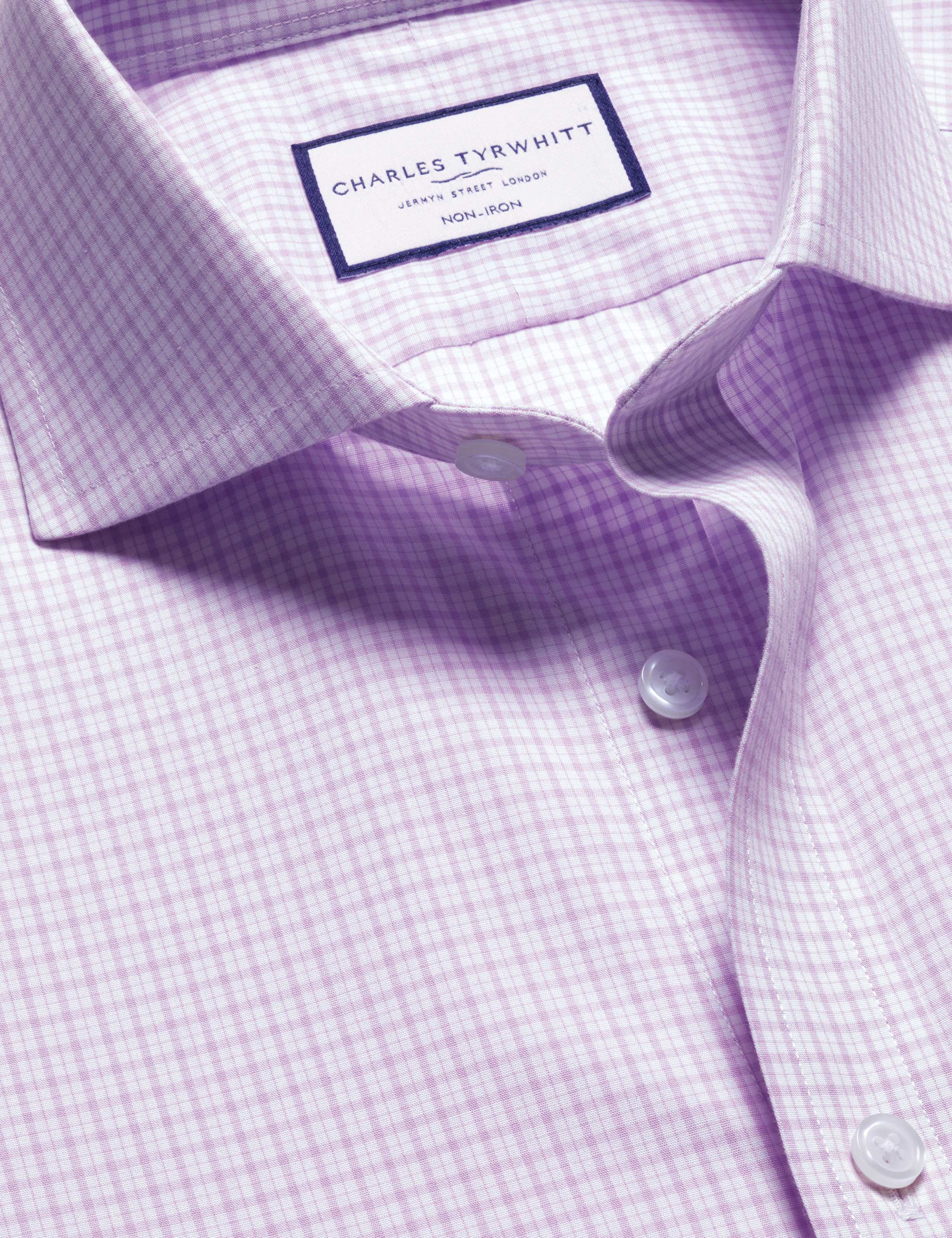 Slim Fit Pure Cotton Check Shirt 4 of 5