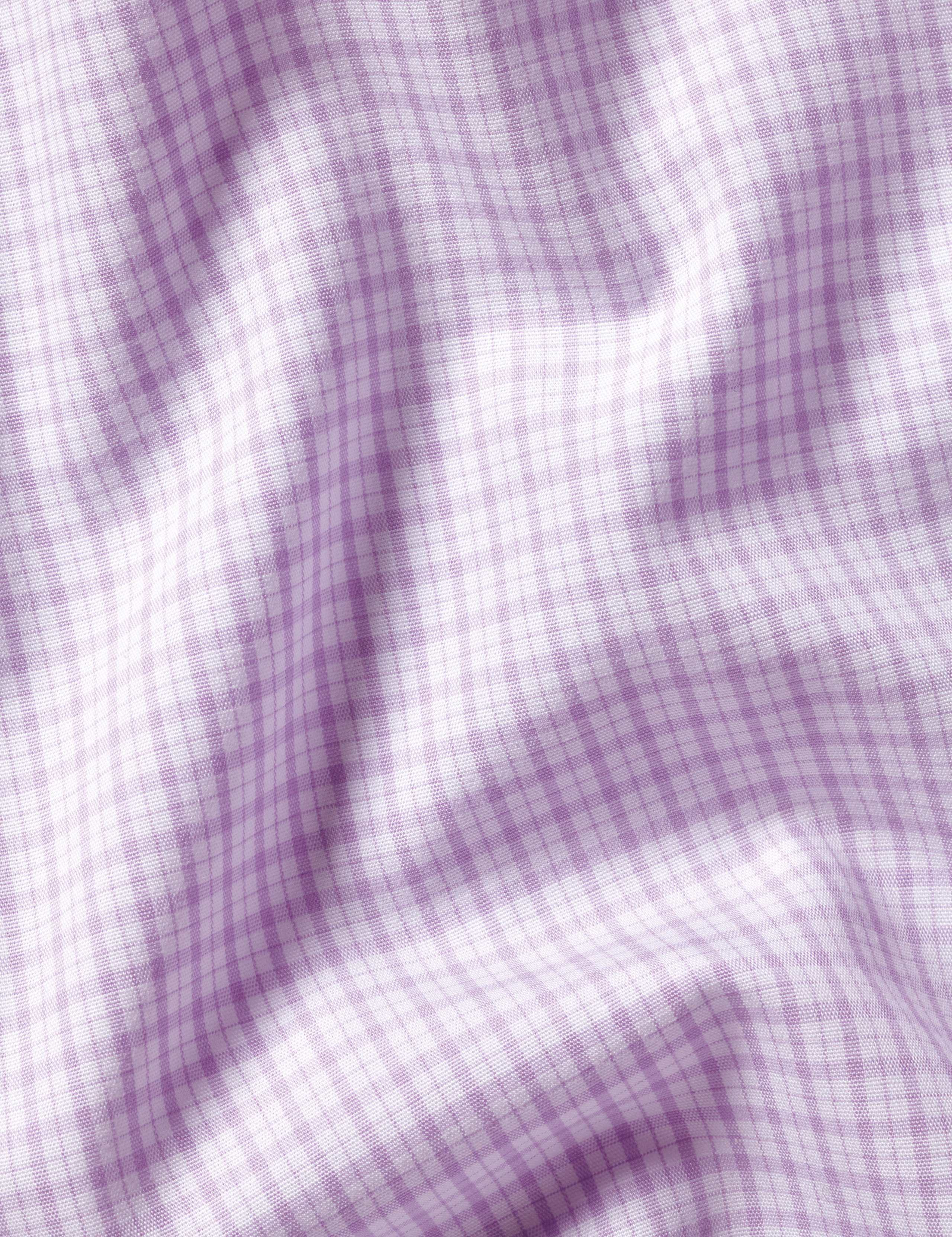 Slim Fit Pure Cotton Check Shirt 5 of 5