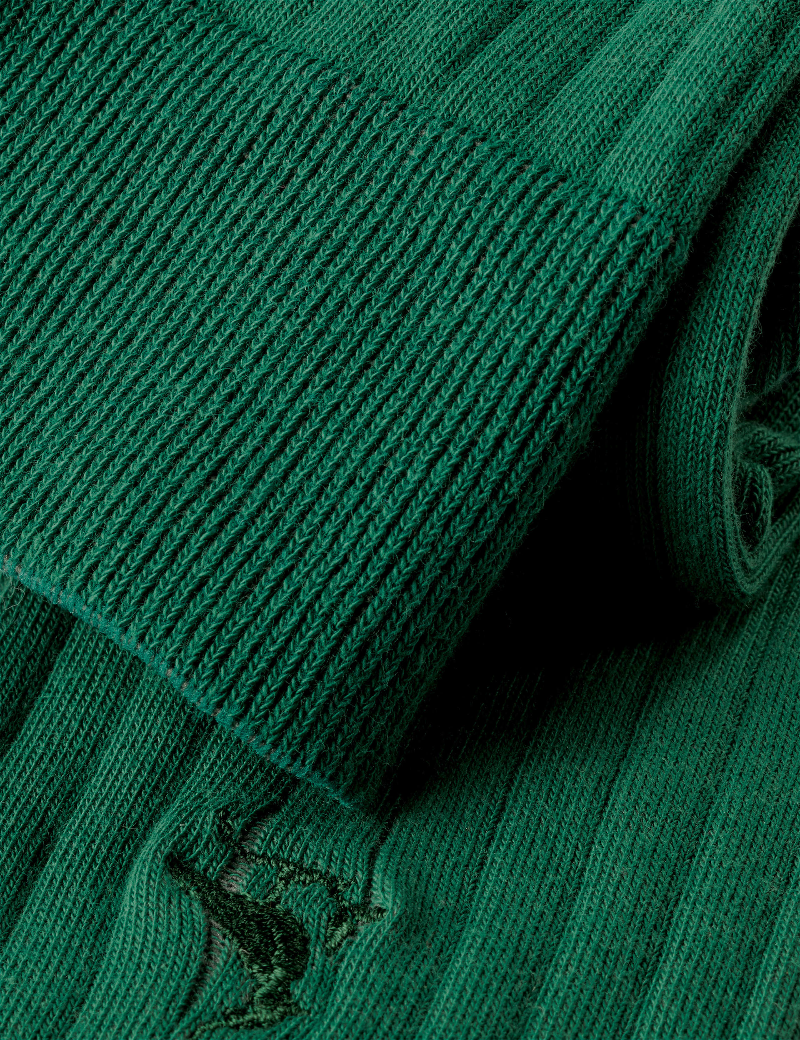 Pure Cotton Ribbed Socks 2 of 2