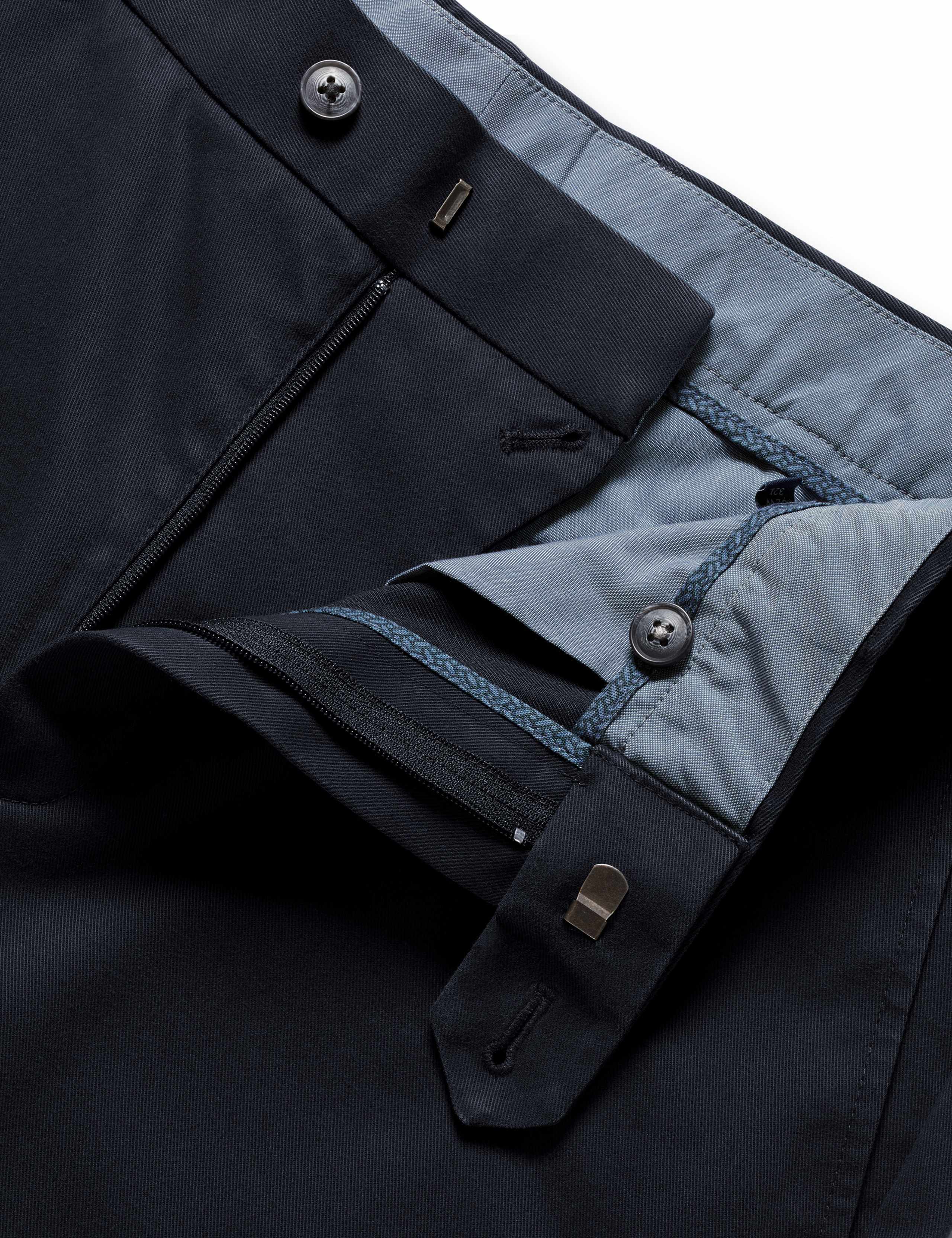 Extra Slim Fit Pure Cotton Non-Iron Chinos 5 of 5