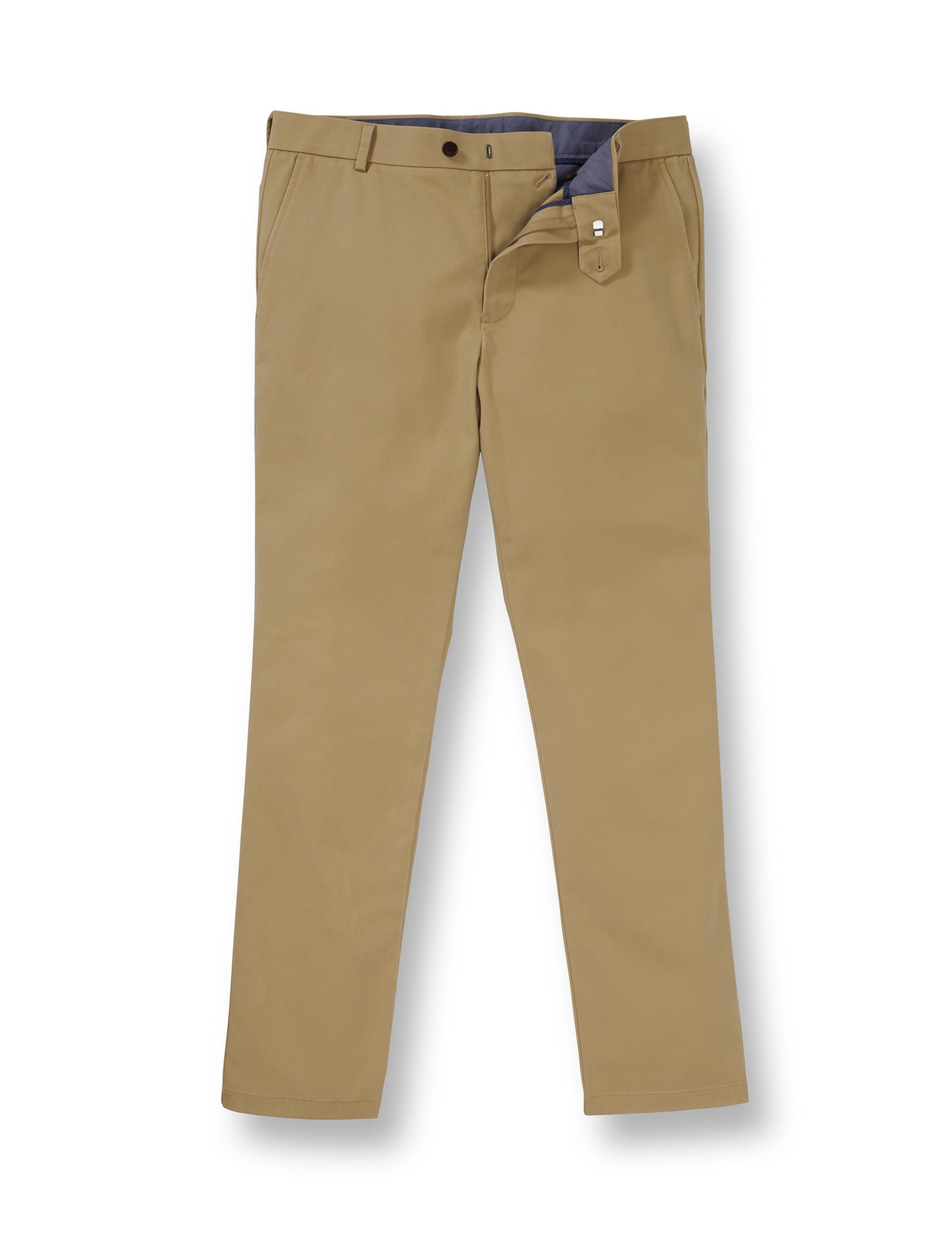 Extra Slim Fit Pure Cotton Non-Iron Chinos 1 of 4
