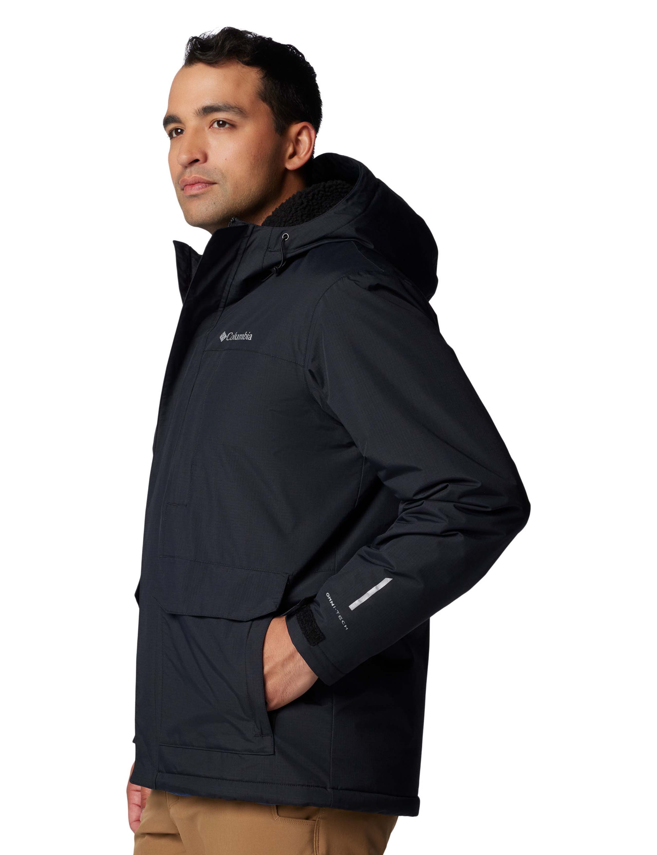 Sherpa Lined Hooded Raincoat 4 of 9