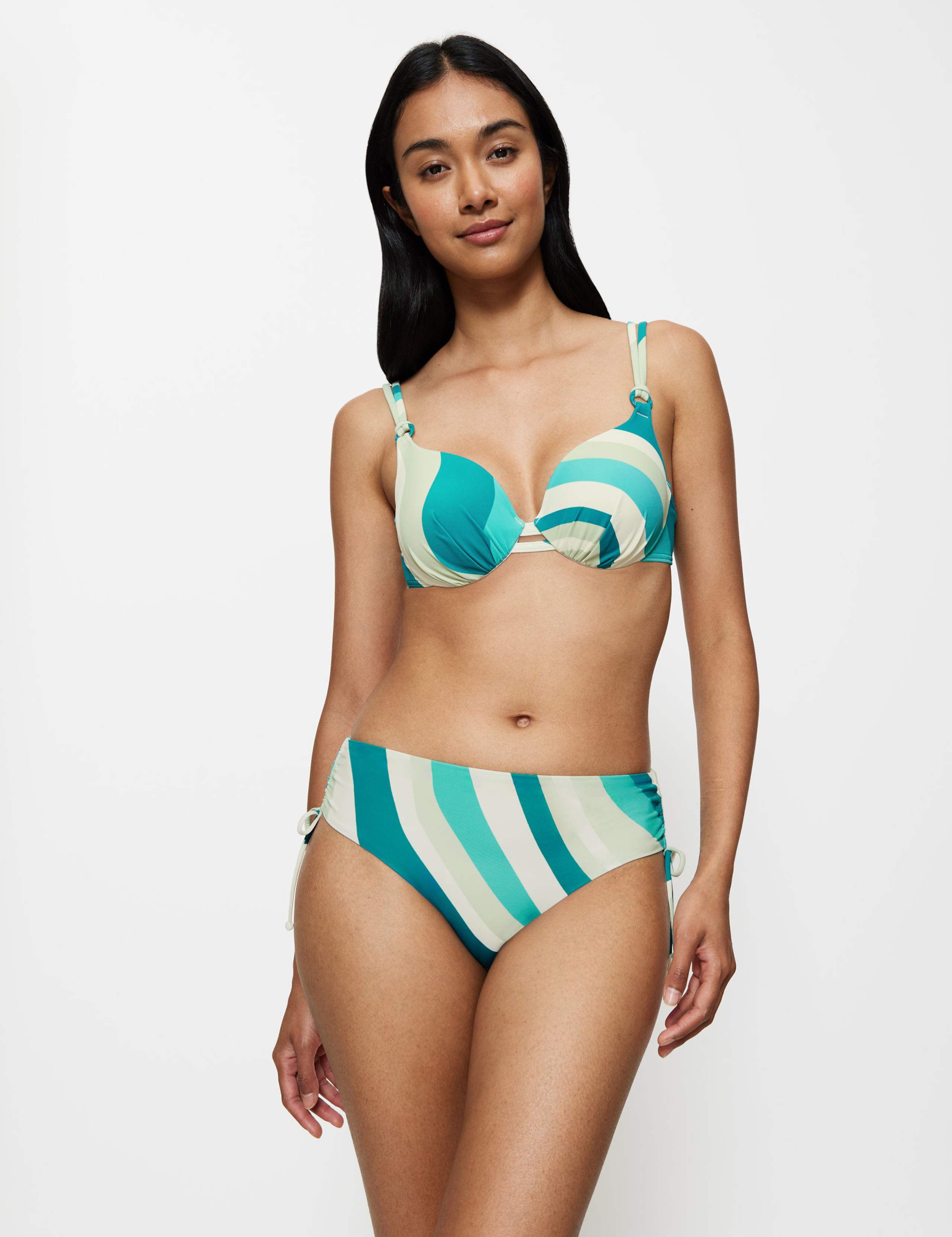 Summer Printed High Waisted Bikini Bottoms 3 of 5