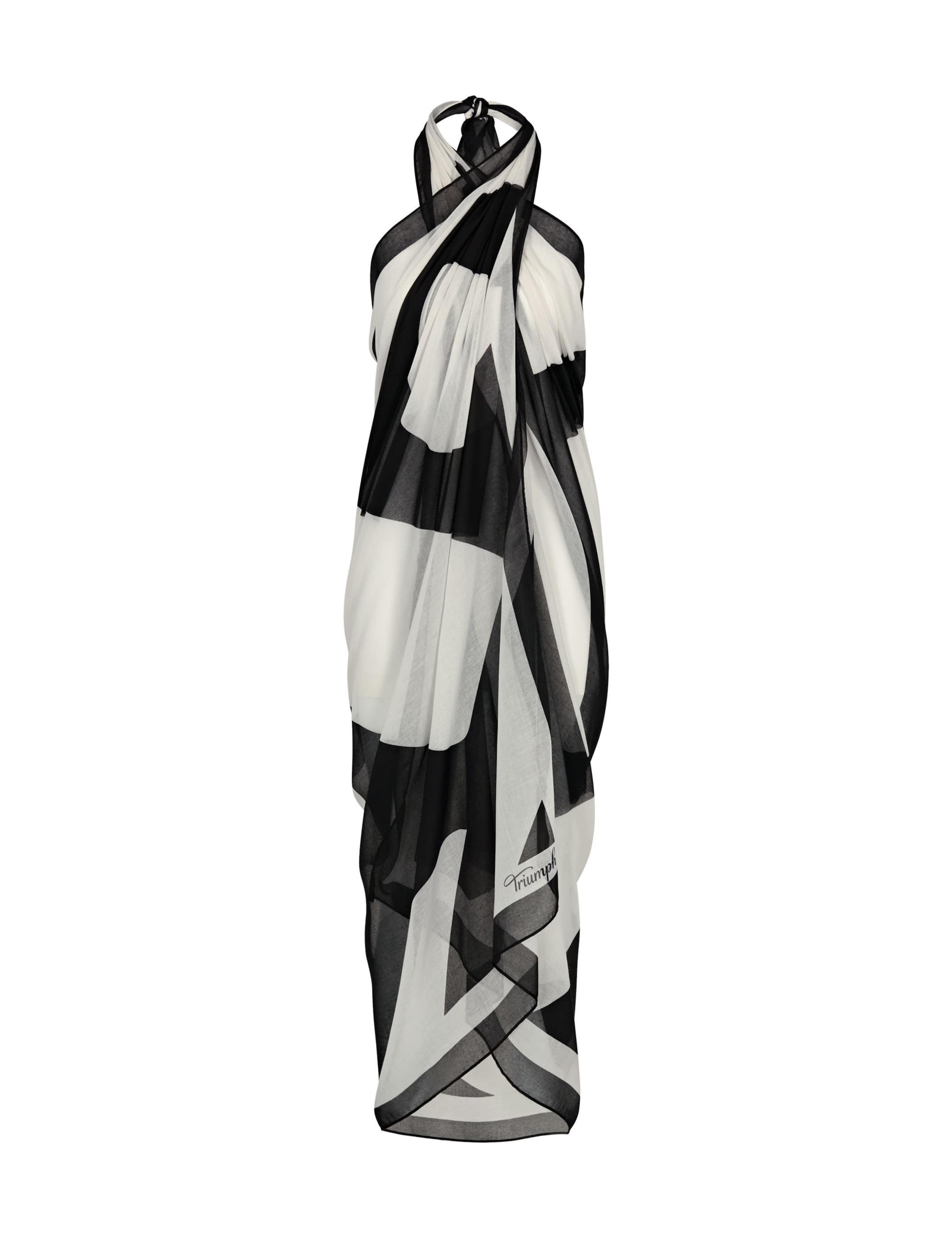Printed Geometric Sarong 2 of 5