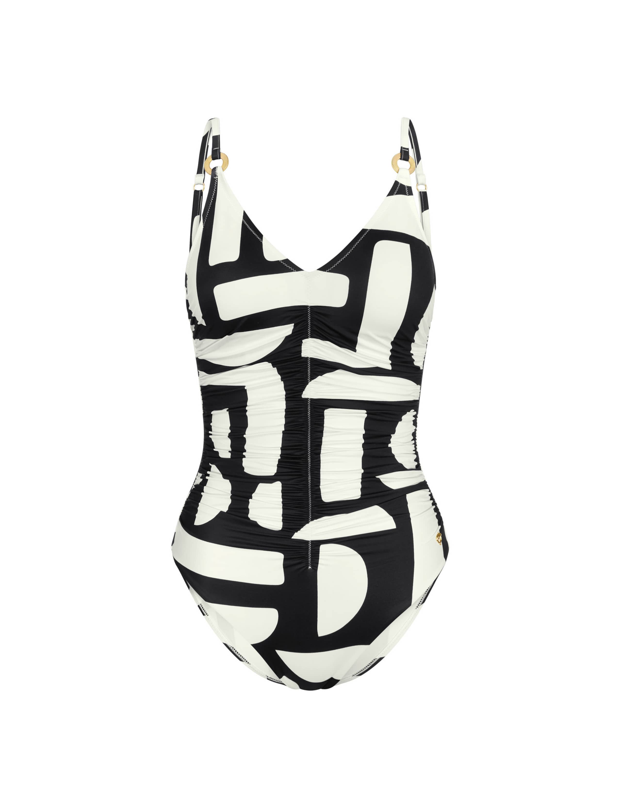 Summer Allure Printed Padded V-Neck Swimsuit 2 of 5
