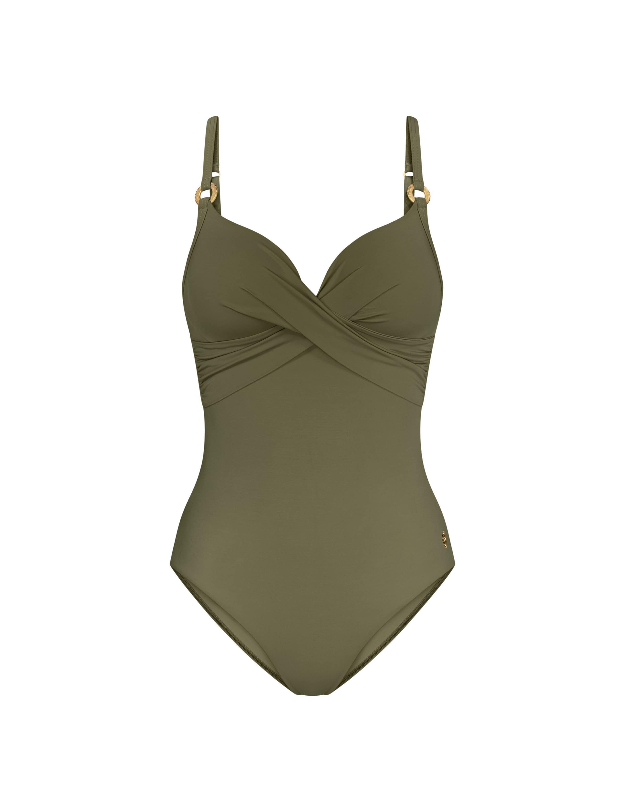 Summer Twist Padded Wired Plunge Swimsuit 2 of 5