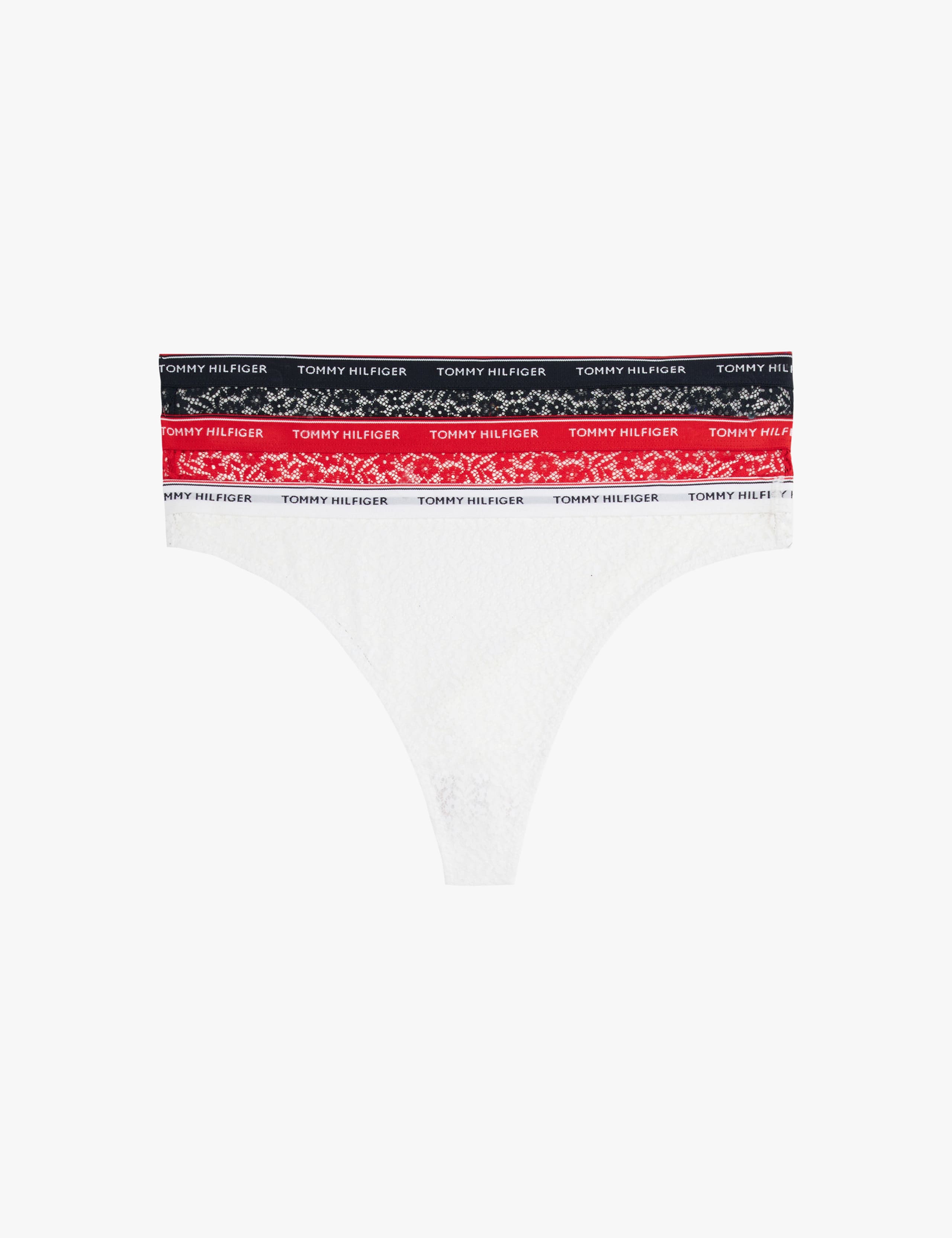 3pk Premium Essentials Lace Thongs 2 of 9
