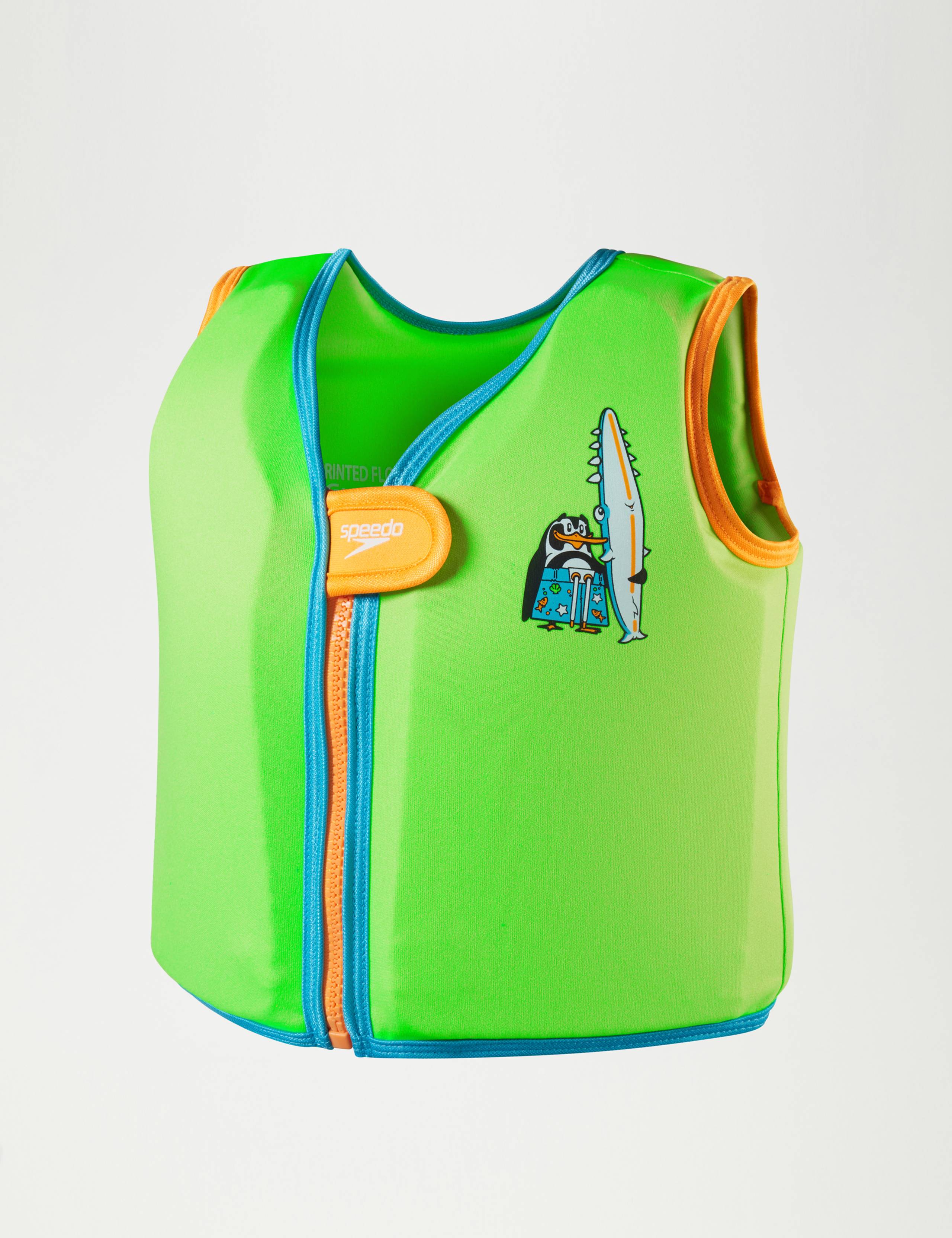 Learn to Swim Character Print Float Vest (1-6 Yrs) 1 of 2