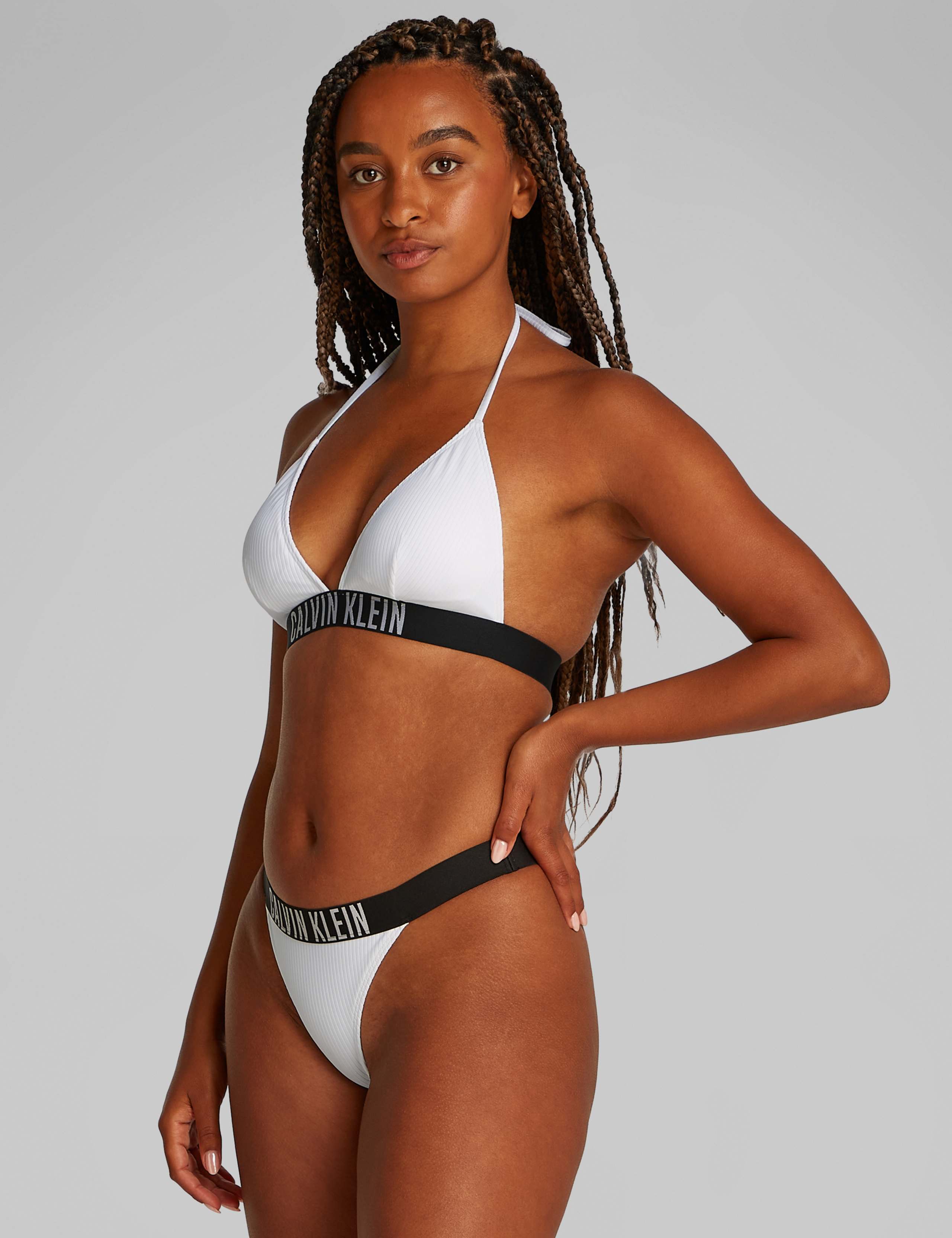Intense Power Ribbed Triangle Bikini Top 3 of 5