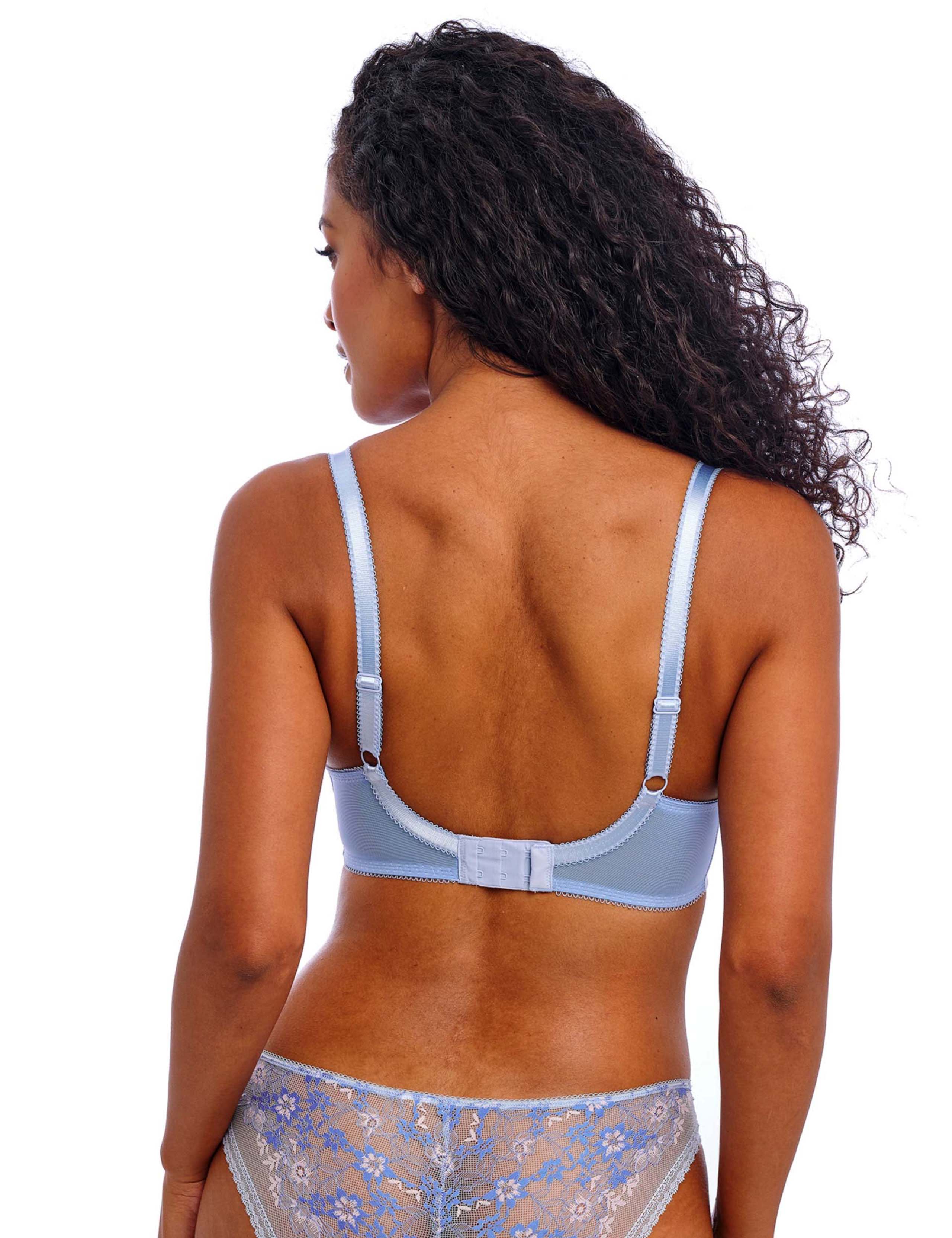 Sydnie Floral Embroidered Wired Plunge Bra (DD+) 4 of 5
