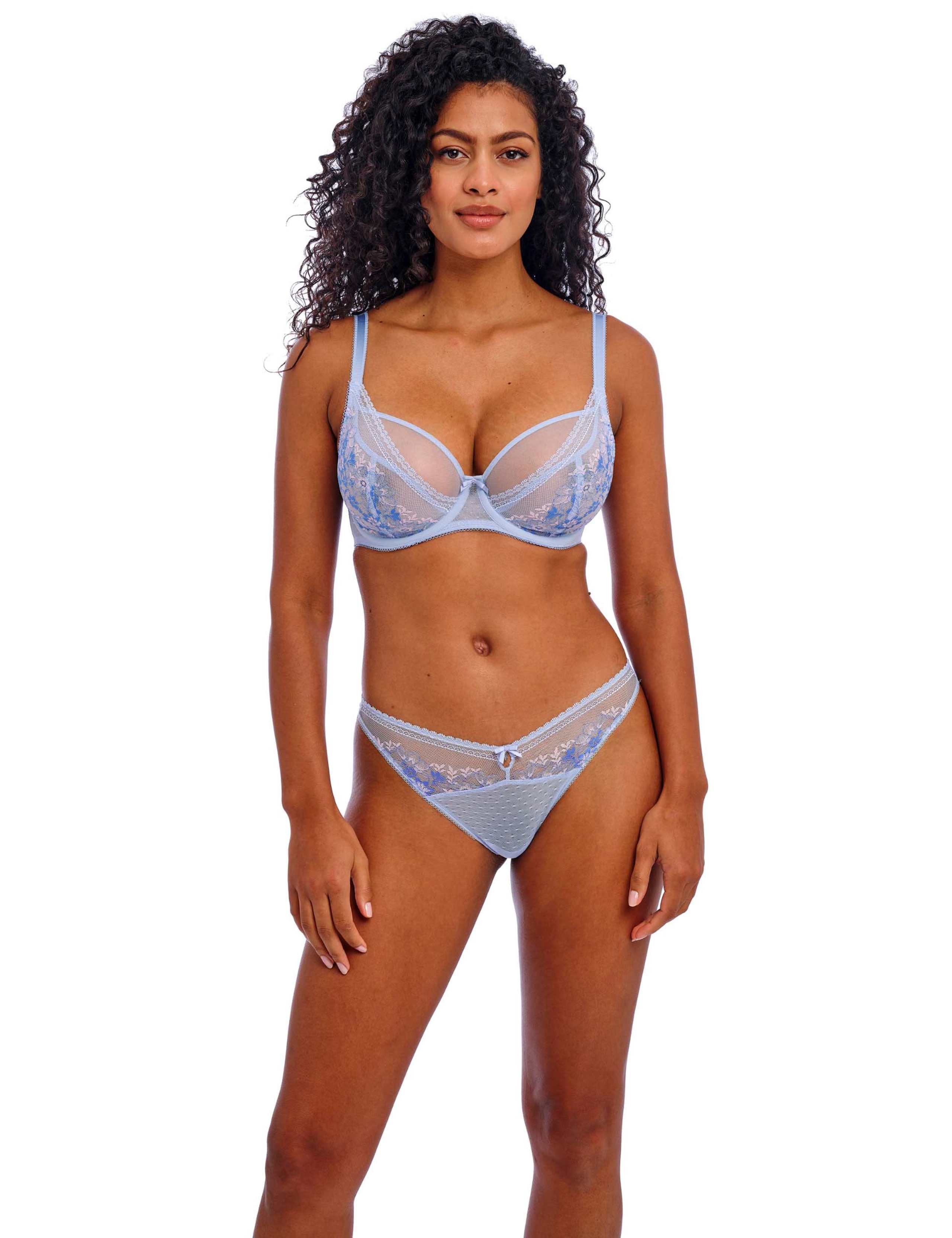 Sydnie Floral Embroidered Brazilian Knickers 4 of 6