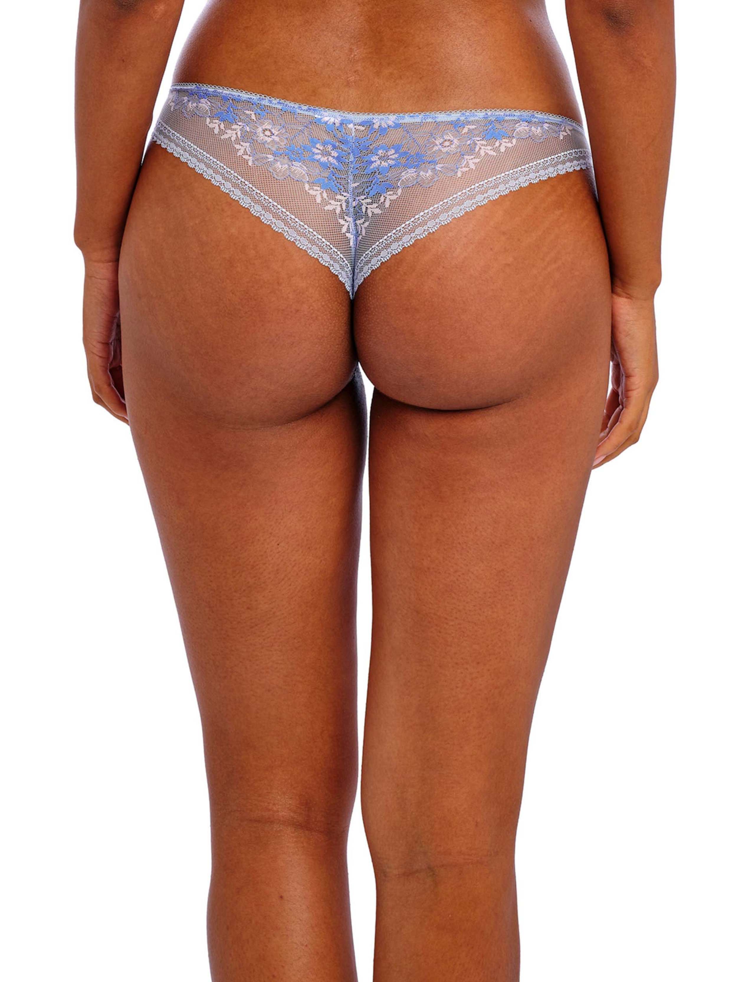 Sydnie Floral Embroidered Brazilian Knickers 5 of 6