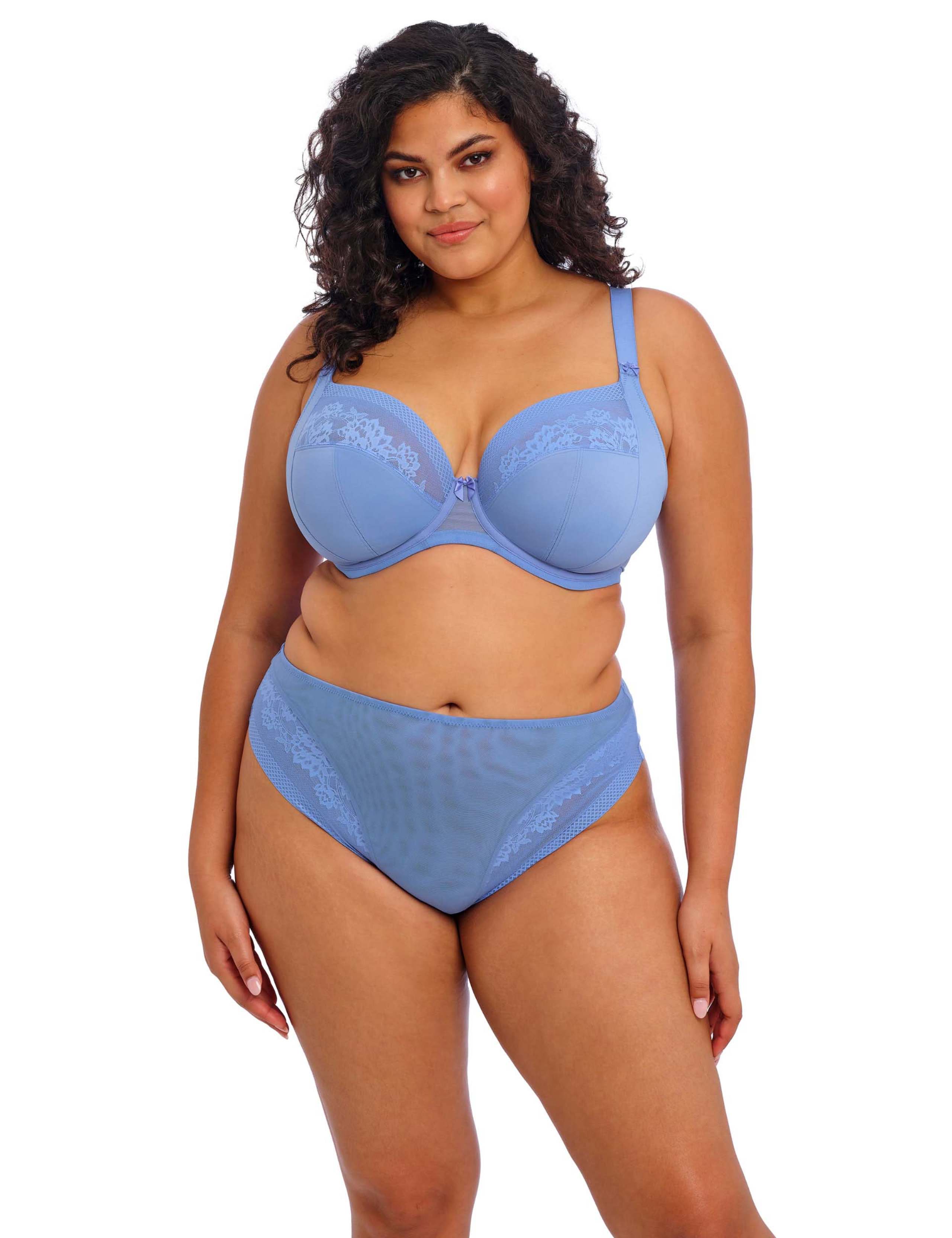 Nerina Mesh Lace Wired Plunge Bra (DD-JJ) 4 of 5