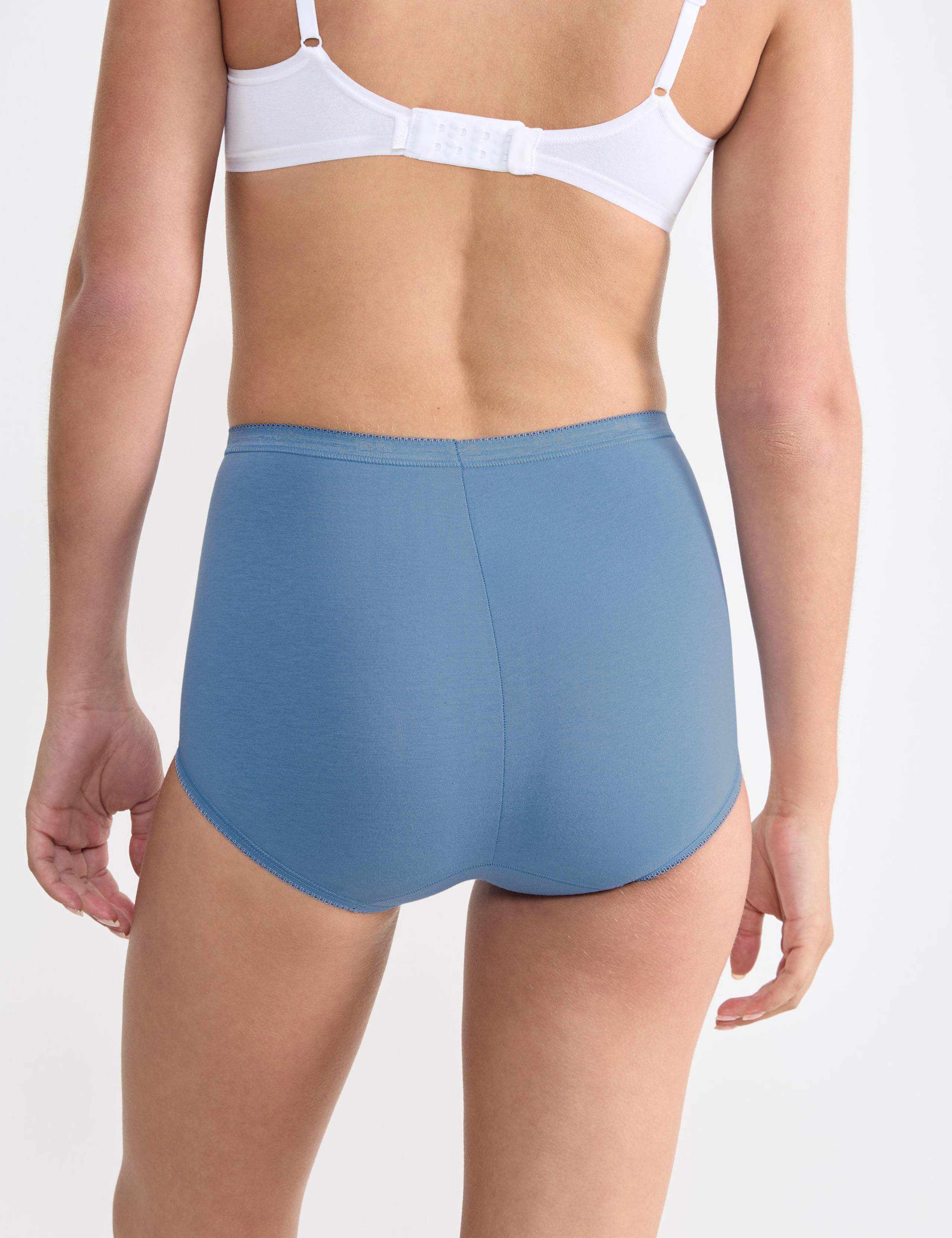4pk Basic+ Cotton Rich Full Briefs 5 of 5