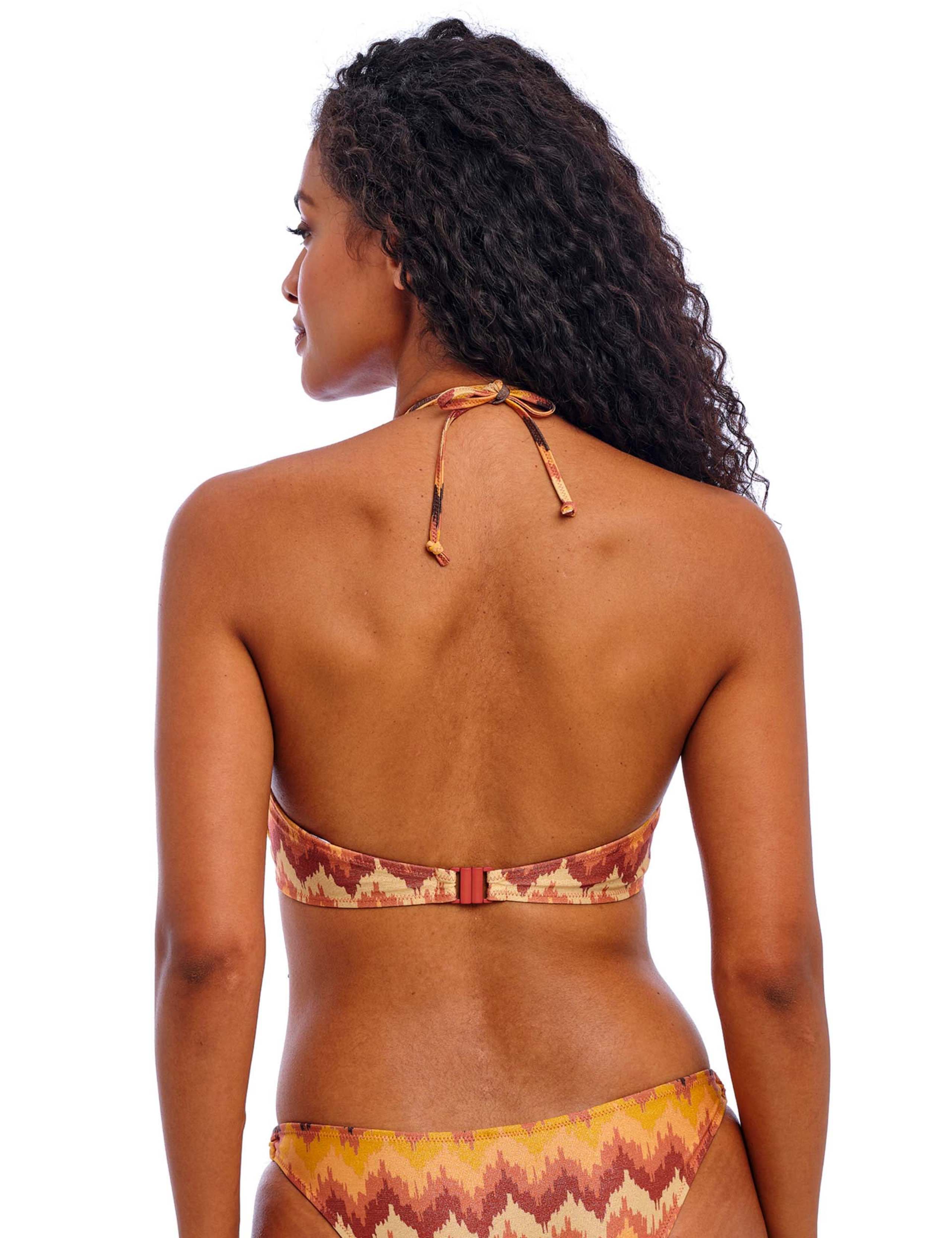 Arizona Wave Striped Wired Bikini Top D-FF 4 of 4