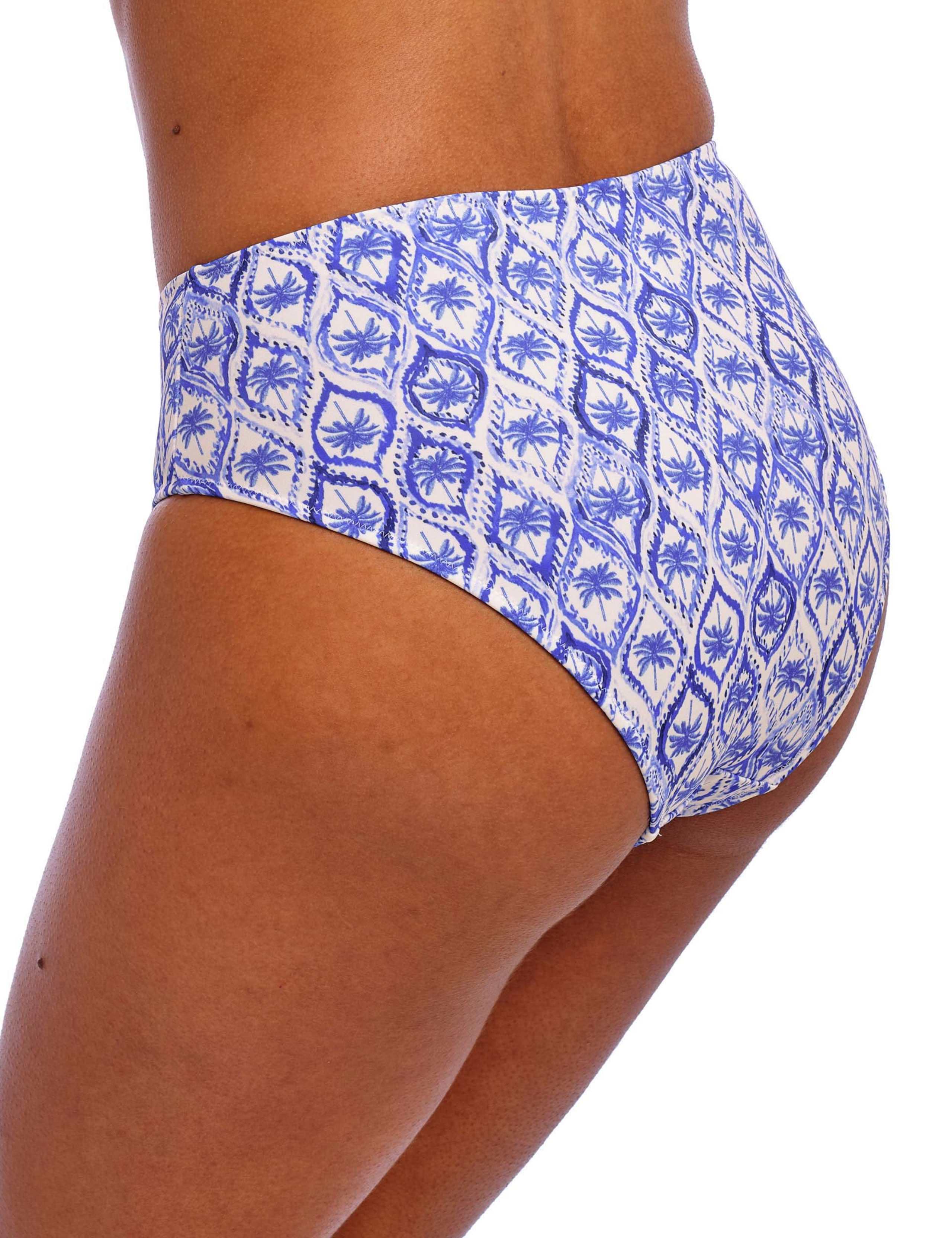 Ocean Breeze High Waisted Bikini Bottoms 6 of 6