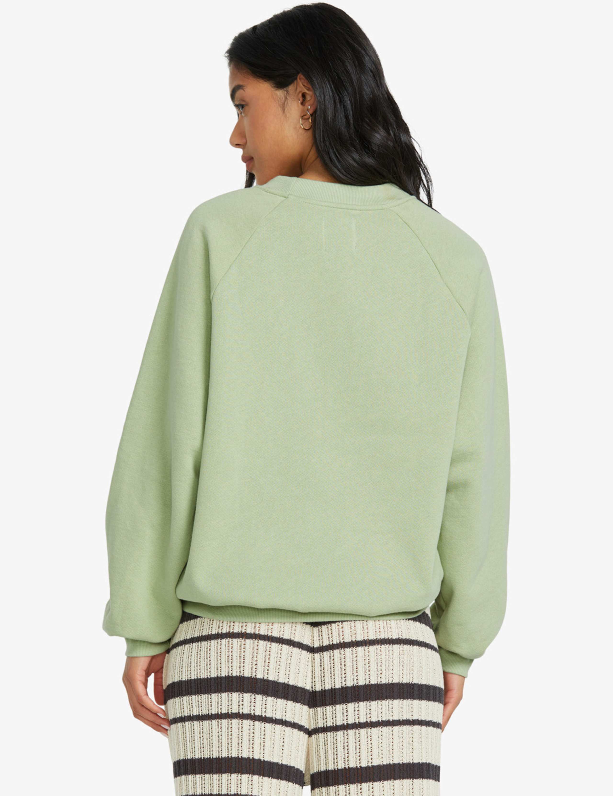 The Waves Cotton Rich Textured Sweatshirt 3 of 6