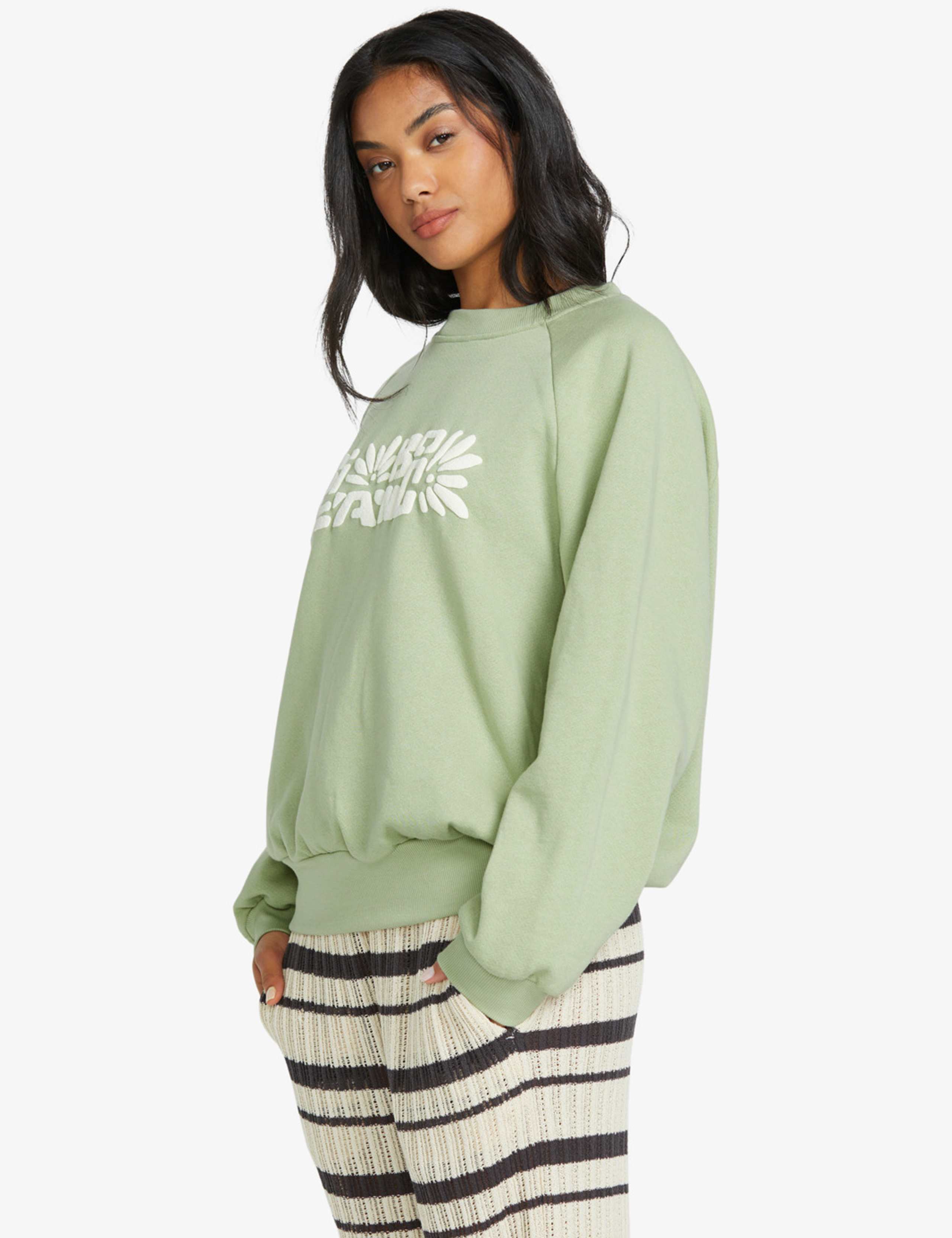 The Waves Cotton Rich Textured Sweatshirt 4 of 6